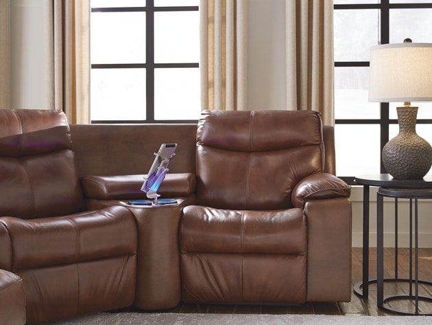 Palliser Providence Custom Collection Sofa - Modern Upholstered Living Room Furniture for Home & Office Comfort