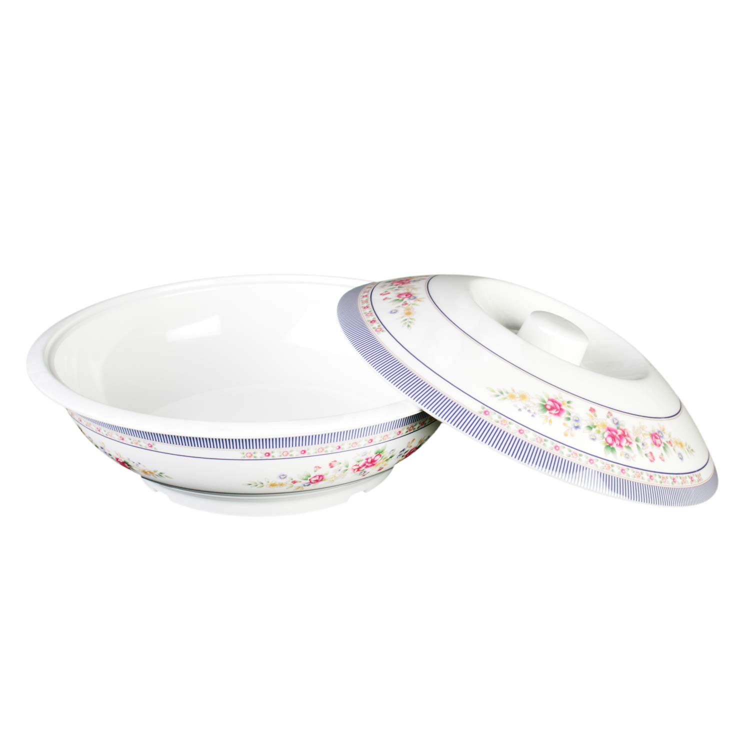 Premium Rose Melamine Dinnerware Set - 75 oz 10