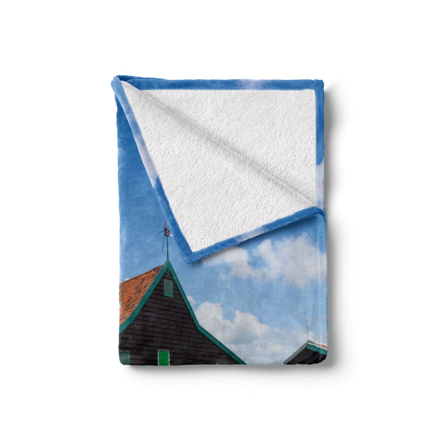 Ambesonne Windmill Fleece Throw Blanket - 50