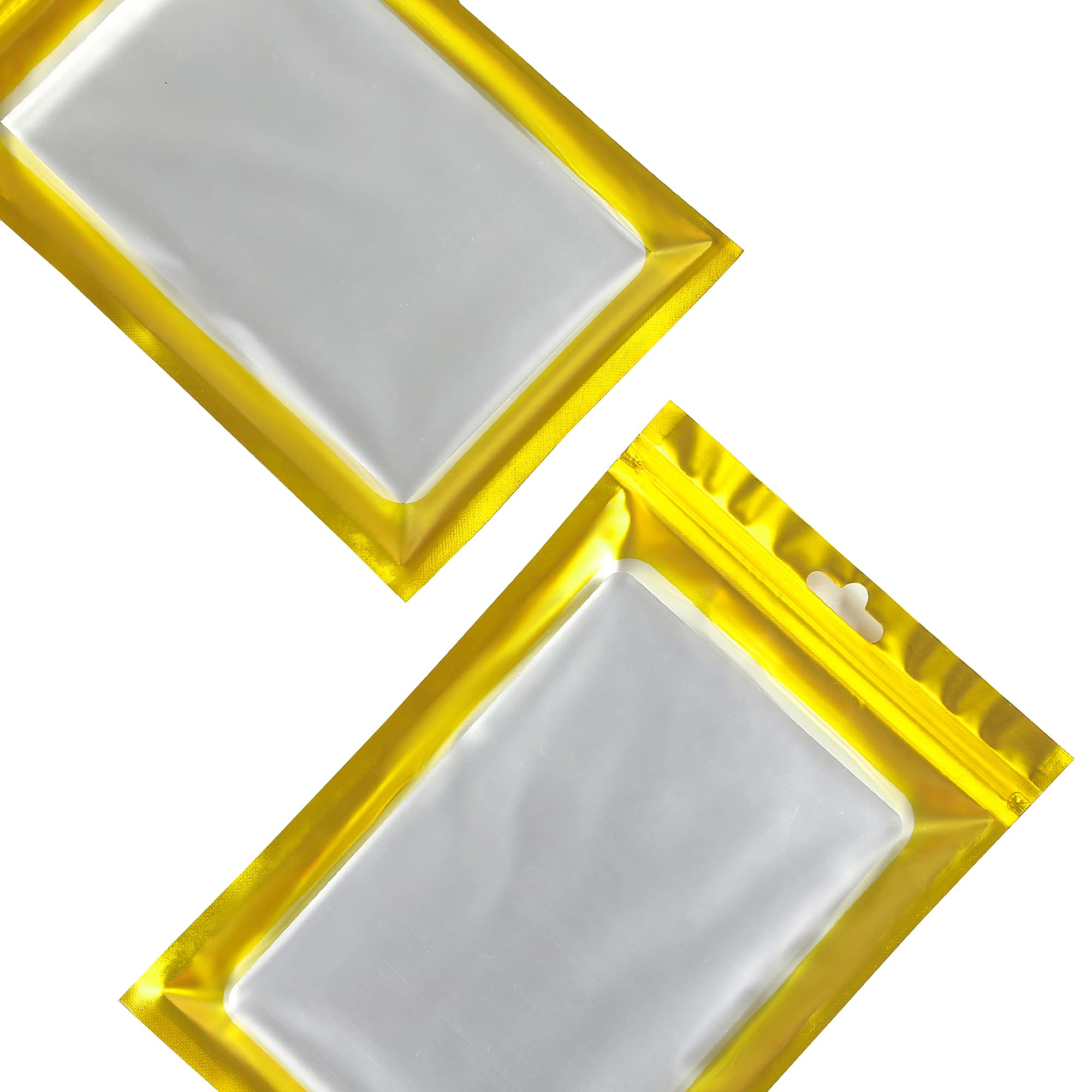 QQ Studio 100 Pack Gold Mylar Bags 4