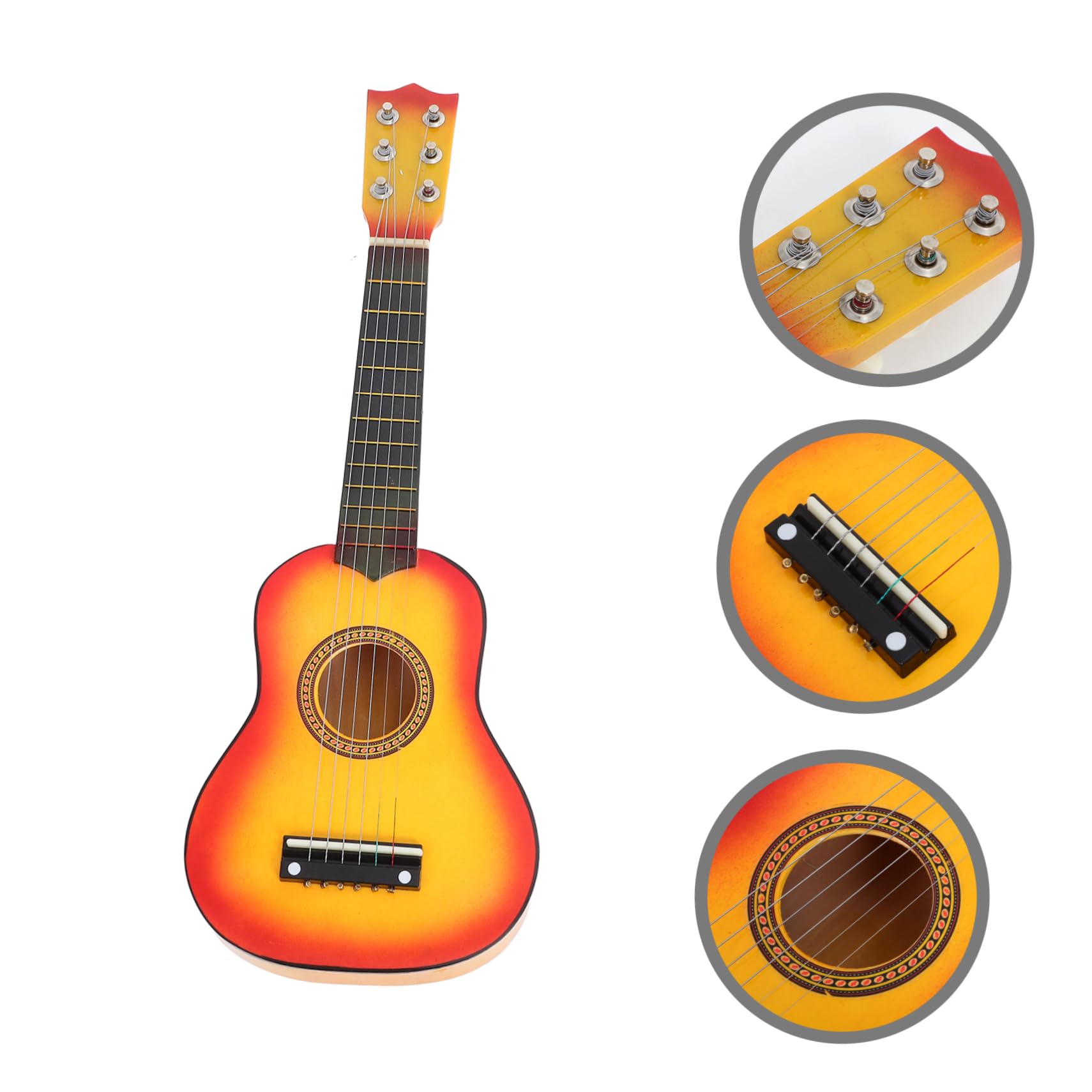 ibasenice Kids Guitar Toy - Musical Learning Instrument for Beginners | Perfect for Early Childhood Education & Pretend Play