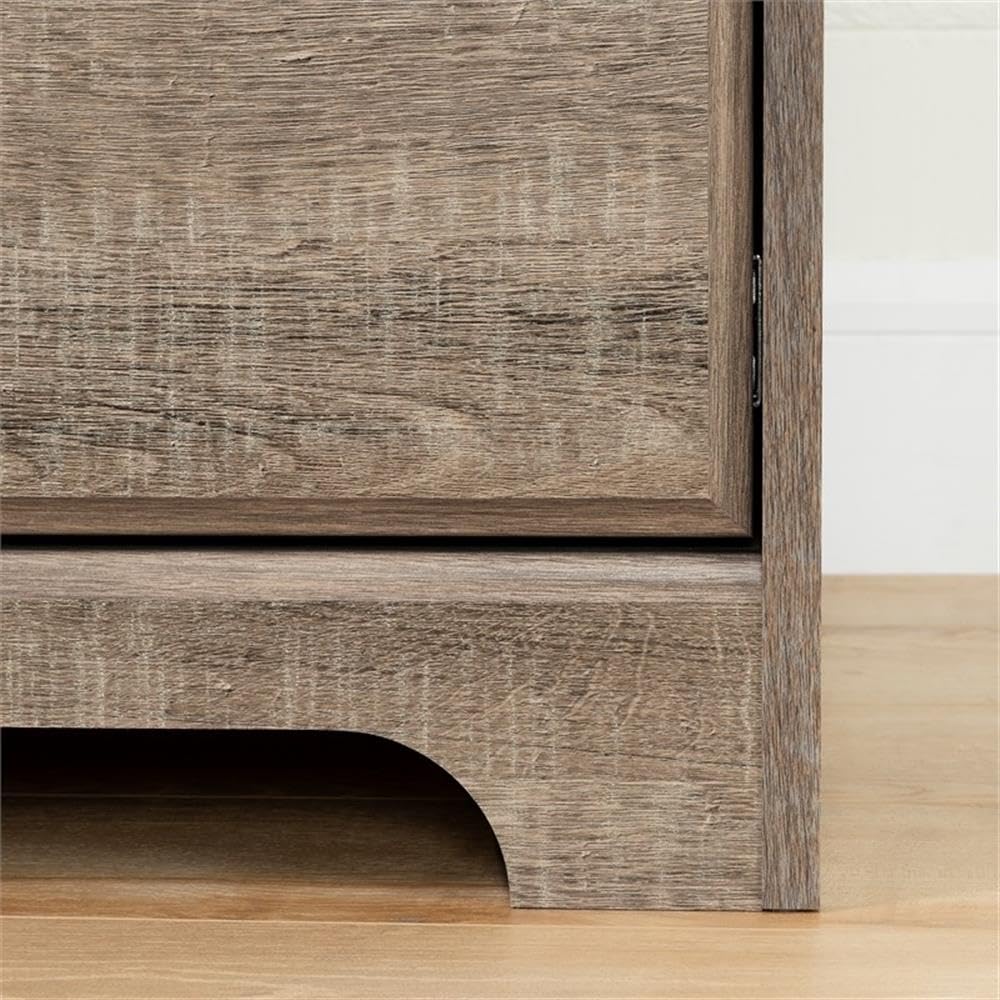 Rustic Computer Desk with Keyboard Tray - Modern Wood Writing Desk with Drawers & Shelves for Home Office, Brown - Perfect for Small Spaces & Remote Work Setup