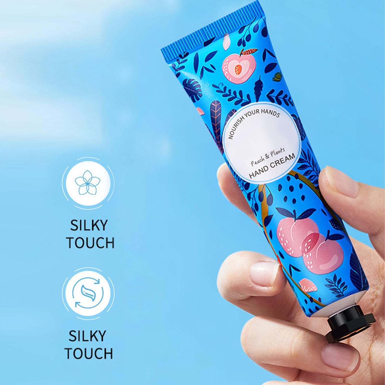 Mini Hand Cream Set - 4 Pack Moisturizing & Repairing Hand Creams for Dry Skin - Perfect for Travel, Office, and Home Use