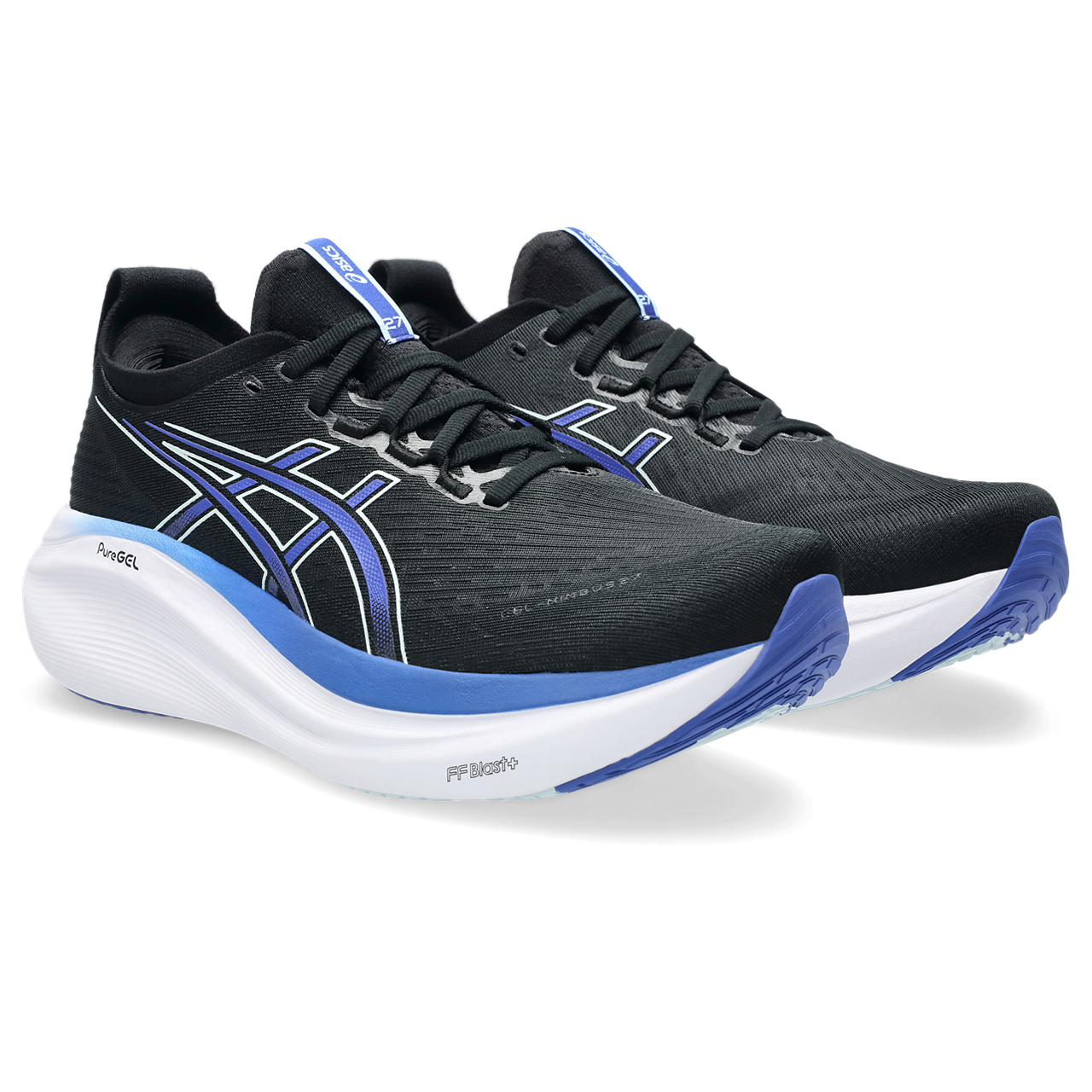 ASICS Gel Nimbus 27 Men's Running Shoes - Lightweight Cushioned for Long Distance & Marathon Training - Perfect for Road Running, Jogging, and Gym Workouts
