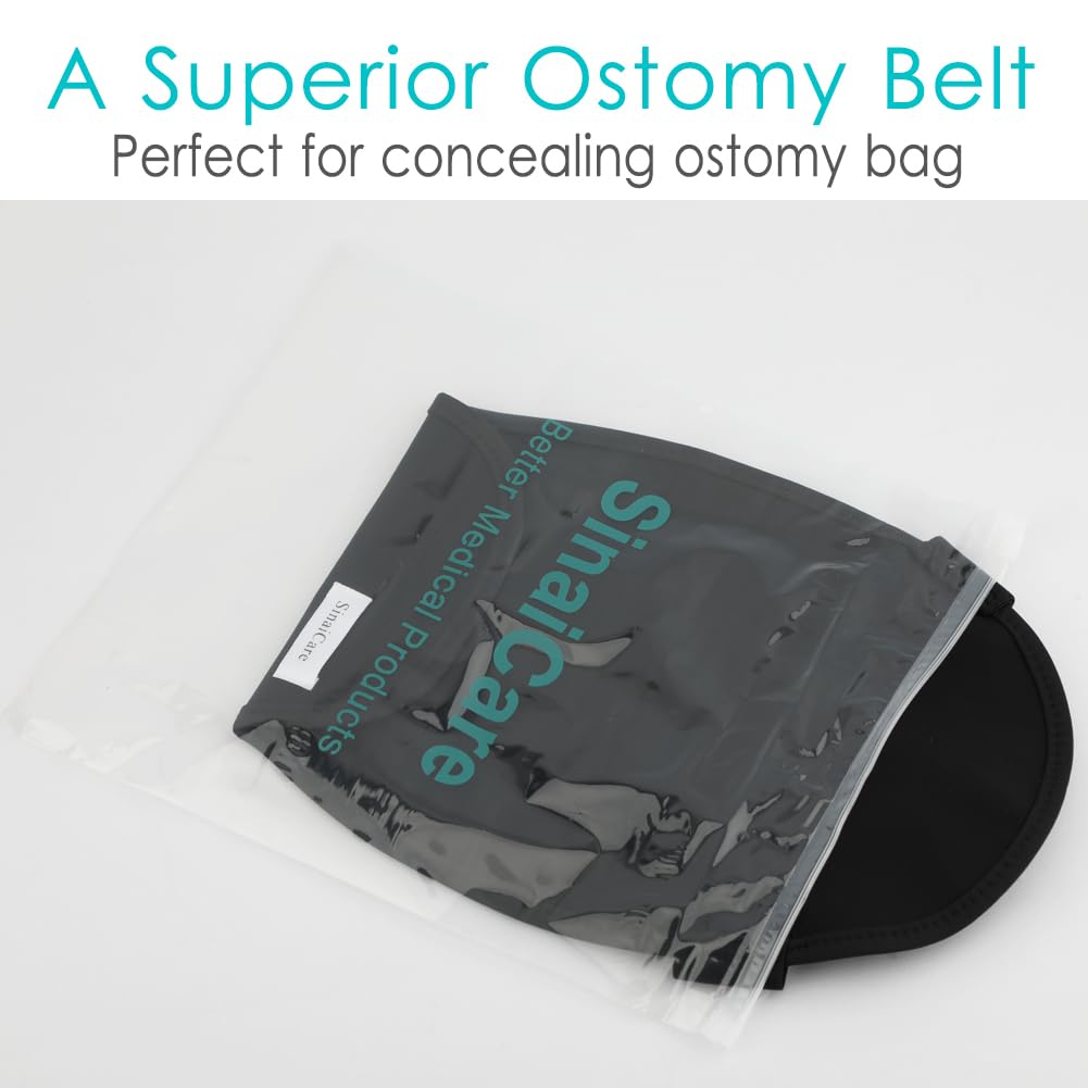 2Pcs Waterproof Ostomy Bag Cover - Reusable, Leak-Proof Colostomy & Ileostomy Supplies with Adjustable Belt for Shower & Daily Use | Washable Stoma Protection for Active Lifestyle