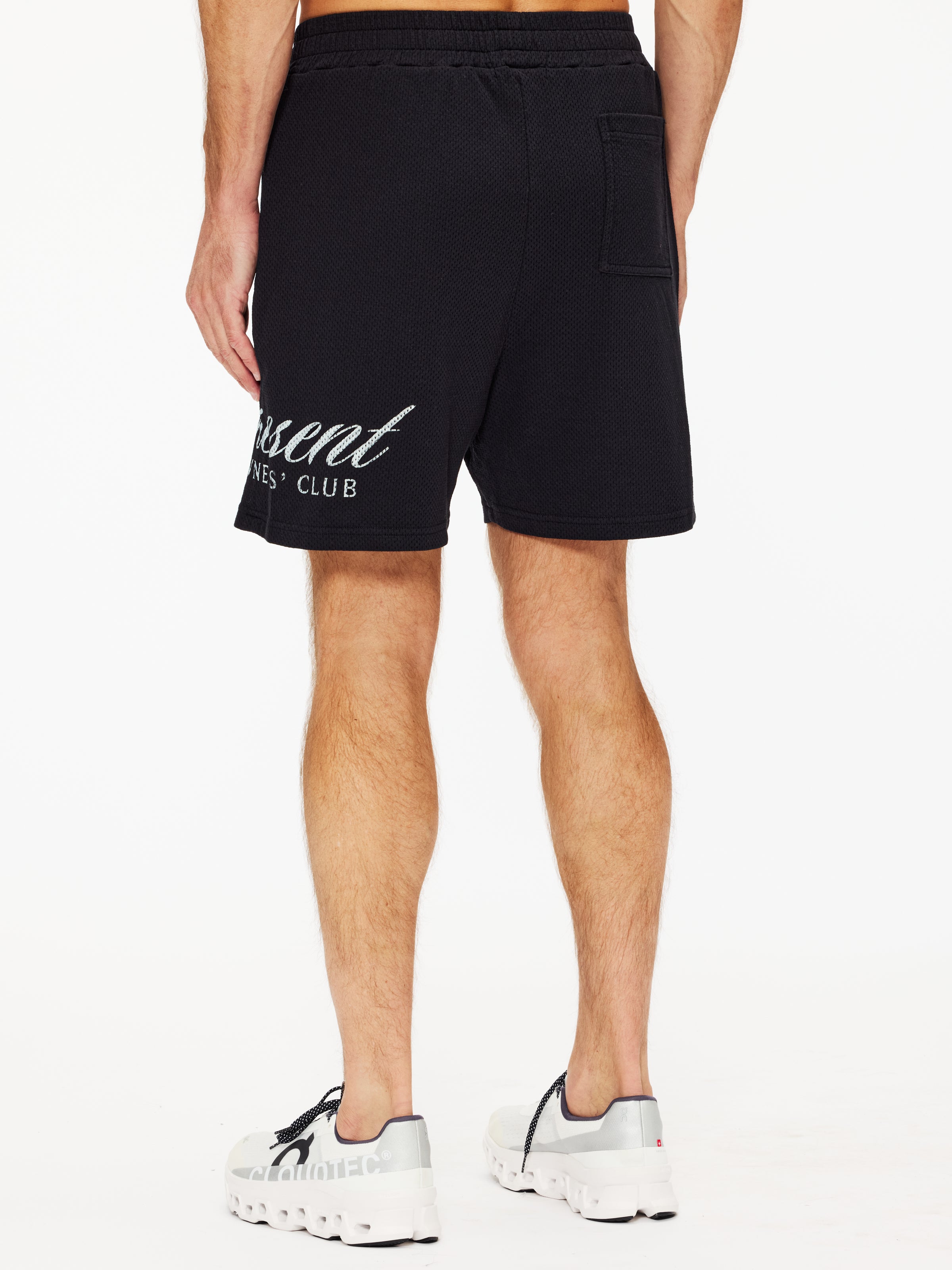 Represent Owners Club Script Mesh Shorts - Stylish & Comfortable Athletic Shorts for Men | Perfect for Gym, Running & Casual Wear