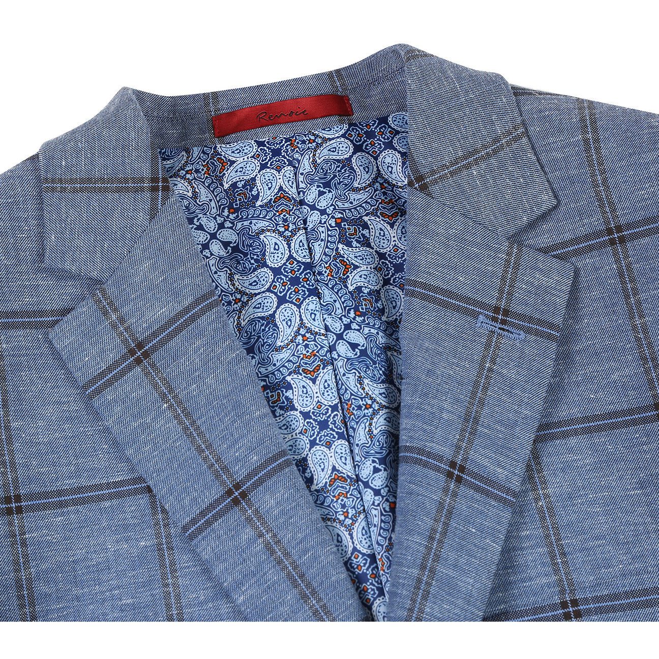Alessandro Vitello by Renoir Slim Fit Blazer for Men - Navy Blue Size 32 | Premium Italian Wool Jacket for Business Meetings & Formal Events