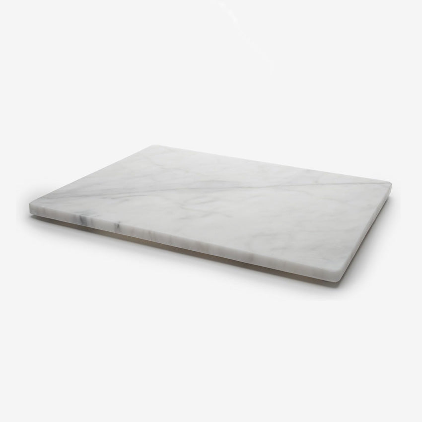 Fox Run Large White Marble Pastry Board - Premium Baking Surface for Rolling Dough, Cookies & Pie Crusts | Ideal for Home Bakers & Professional Kitchens