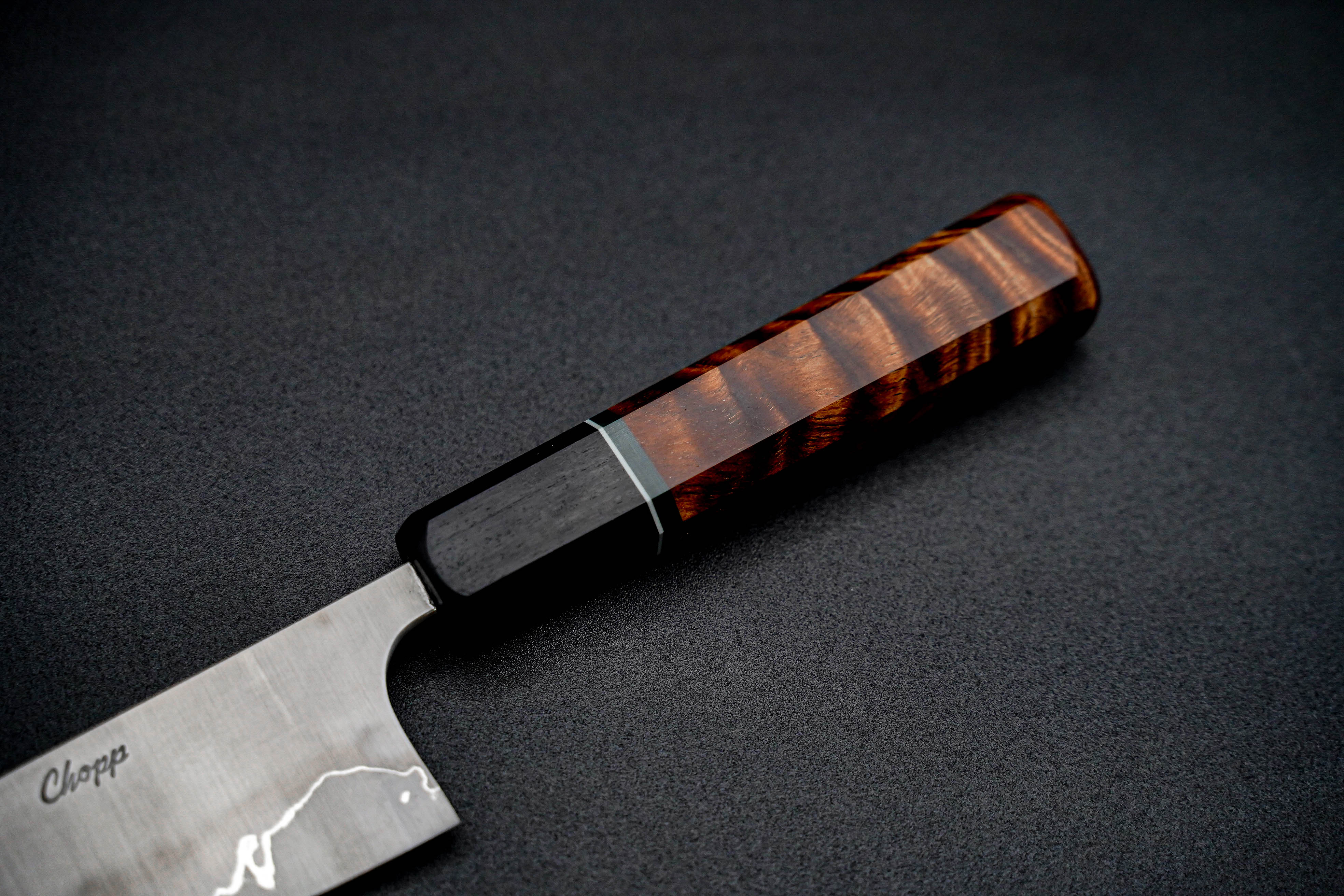 Jamison Chopp 160mm Spicy White Funayuki Japanese Kitchen Knife - High Carbon Steel Blade for Sushi, Sashimi & Precision Cutting - Perfect for Home Chefs & Professional Kitchens