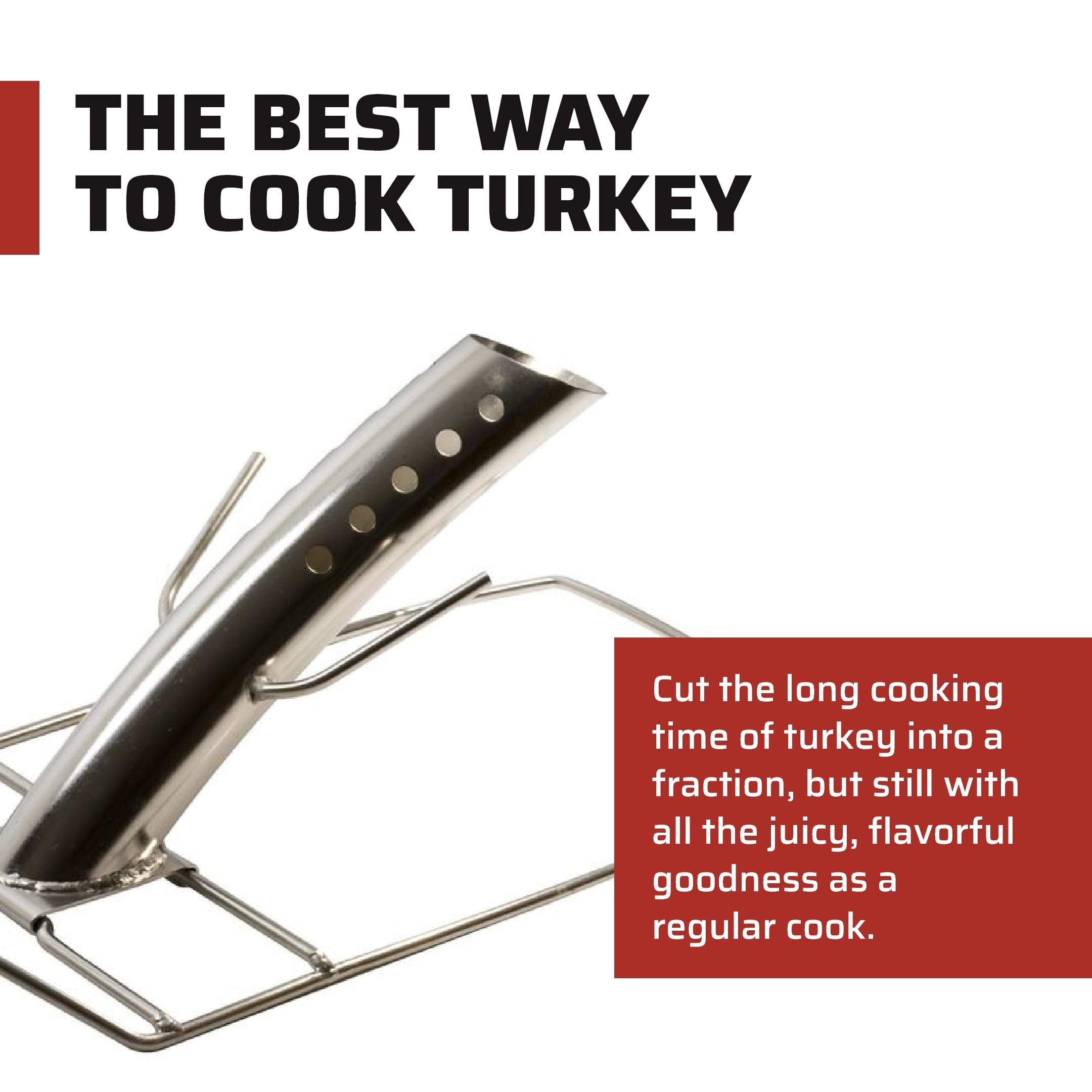 Camp Chef Turkey Cannon Infusion Roaster - Premium Turkey Cooking Accessory for Juicy, Flavorful Roasts | Perfect for Thanksgiving, Holiday Dinners & Outdoor Grilling