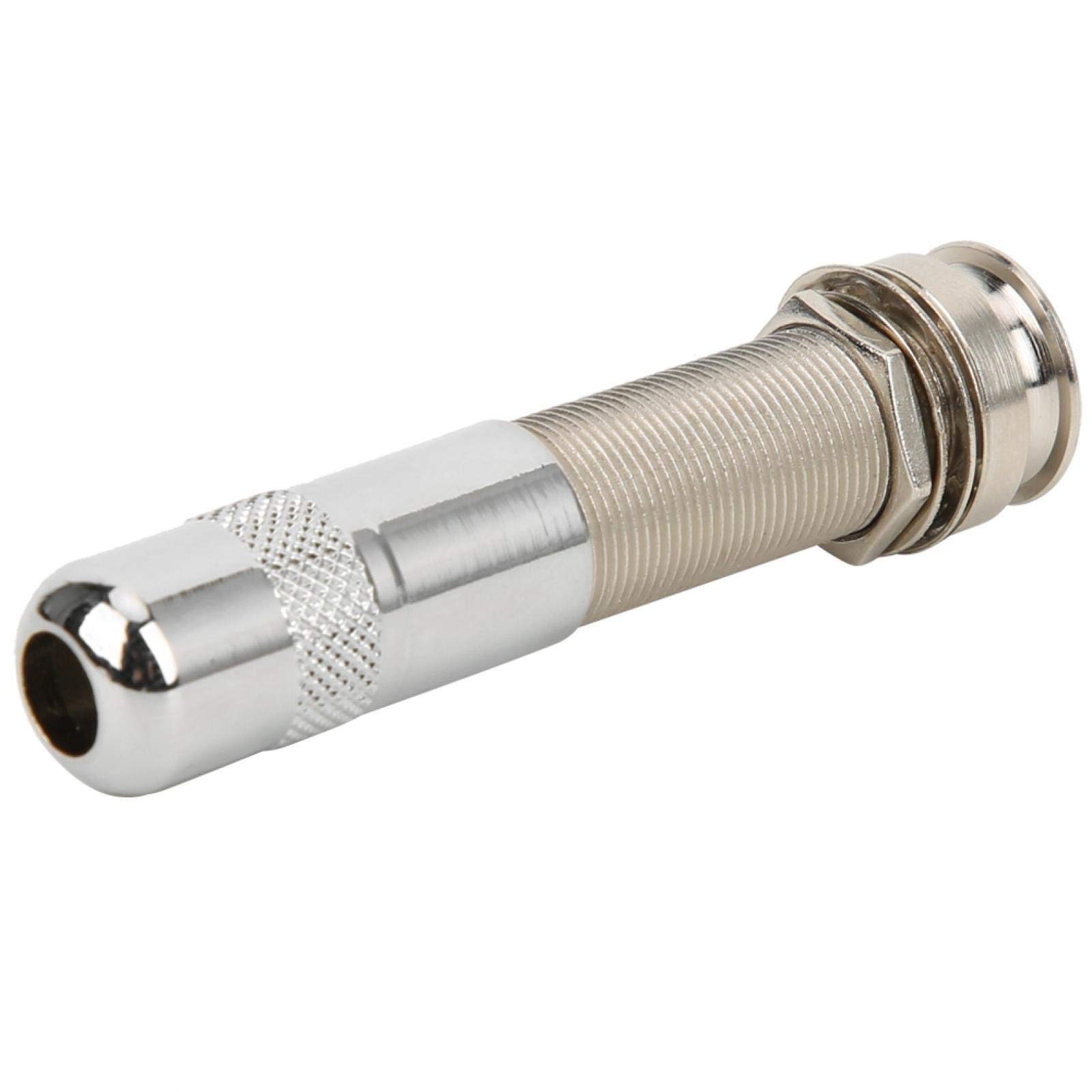 1/4 Inch Threaded Guitar Bridge Pins & Endpin Jack - Durable Strap Button Connector for Acoustic/Electric Guitars - Perfect for Stage Performances & Home Practice