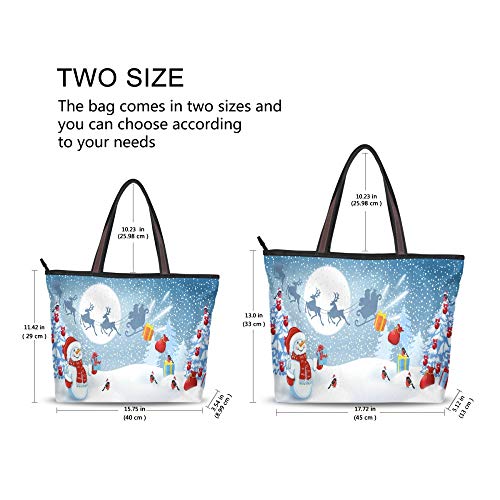 Snowman Tote