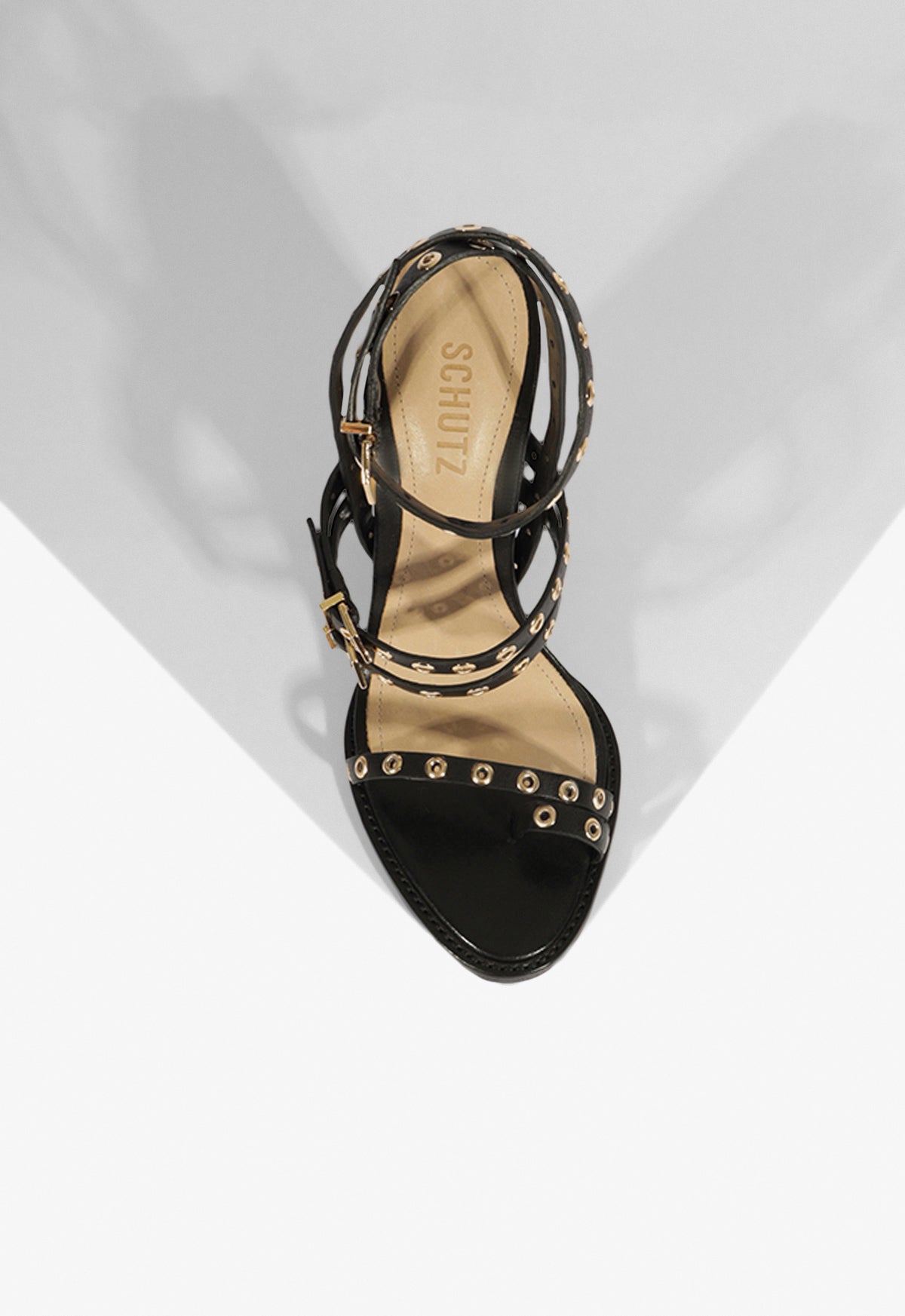 Anete High Atanado Leather Sandals with 2.5