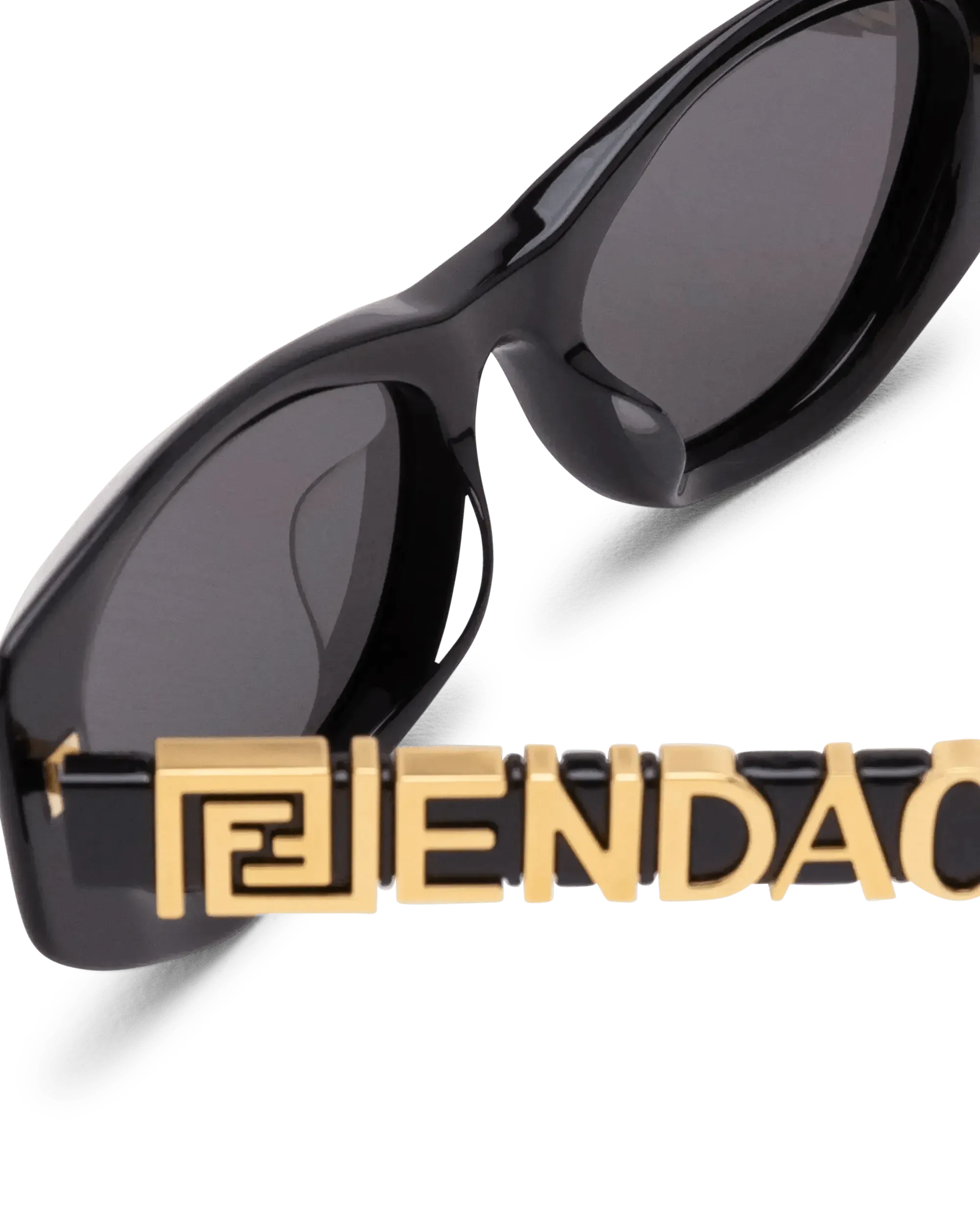 FENDI X VERSACE FENDACE Cat Eye Sunglasses for Women - Luxury Designer Fashion Sunglasses for Summer, Beach & Outdoor Activities