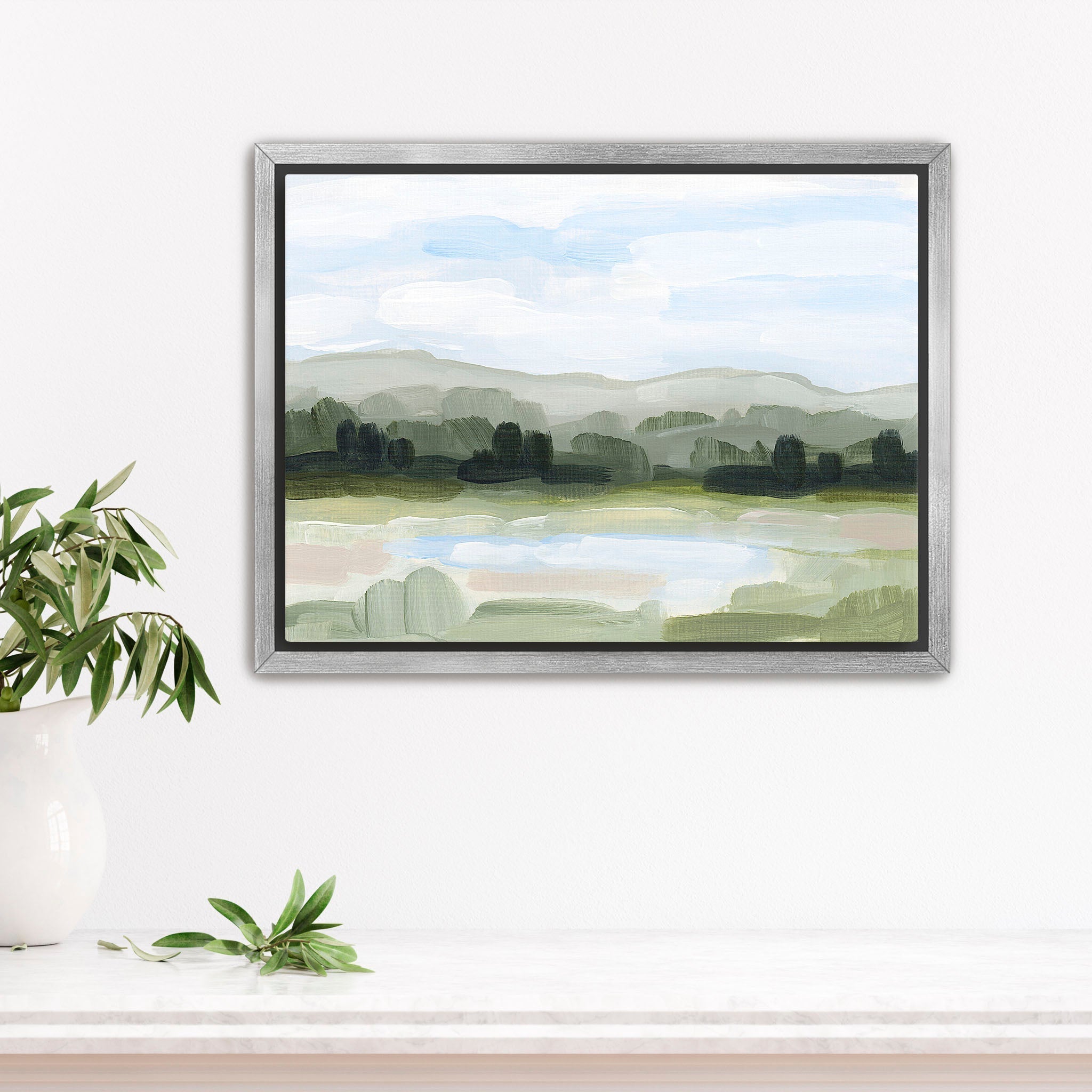 The Trail Ends Art Print - Nature Landscape Wall Decor for Home, Office & Cabin - Perfect for Living Room, Bedroom & Study Room