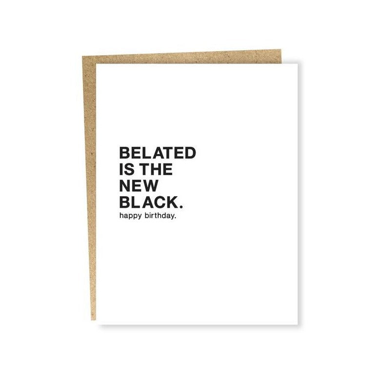 Belated Birthday Cards - Thoughtful Late Greeting Cards for Friends & Family | Perfect for Apologies, Special Occasions & Last-Minute Gifts