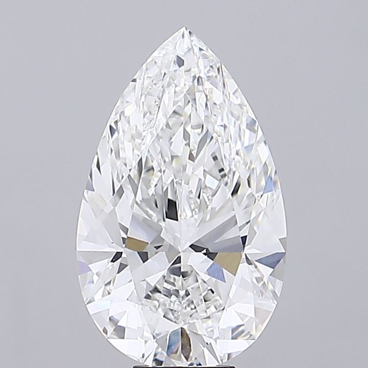 10.10 Carat E Color VVS2 Clarity Pear Shape Lab Grown Diamond - Perfect for Engagement Rings & Fine Jewelry