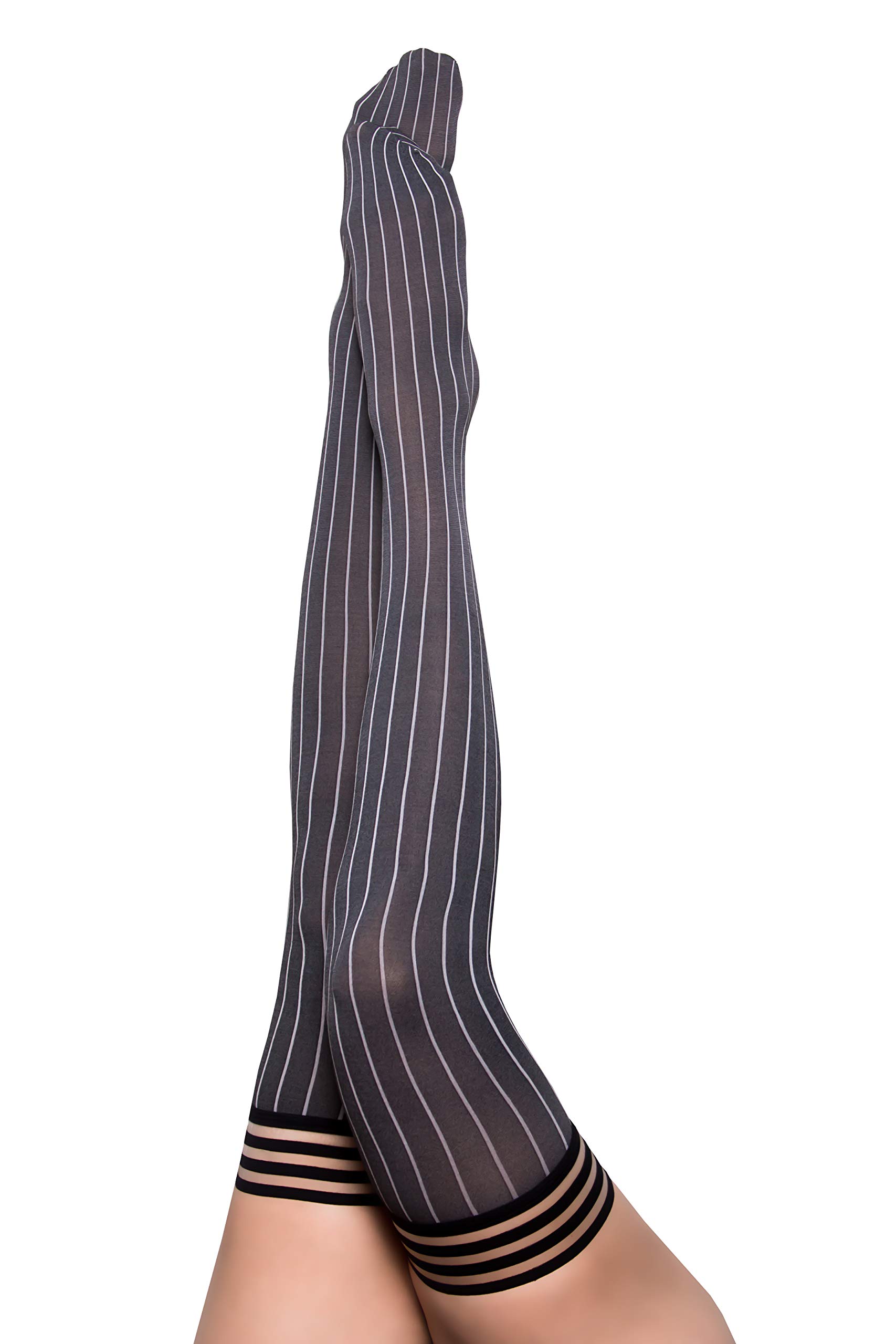 Kix'ies Women's Thigh High Stockings - Comfortable Maternity Lingerie & Pantyhose for Pregnancy | Perfect for Work, Date Night & Everyday Wear