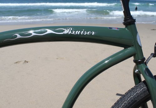 Firmstrong Bruiser Men's Single Speed Beach Cruiser Bicycle - Comfortable & Stylish Ride for Coastal Roads, Parks & Leisure Cycling