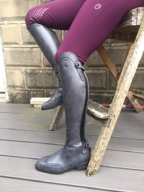 Tucci Time Marilyn Dress Boots for Women - Stylish Knee High Boots with Chunky Heel - Perfect for Fall, Winter, Office & Date Night Outfits