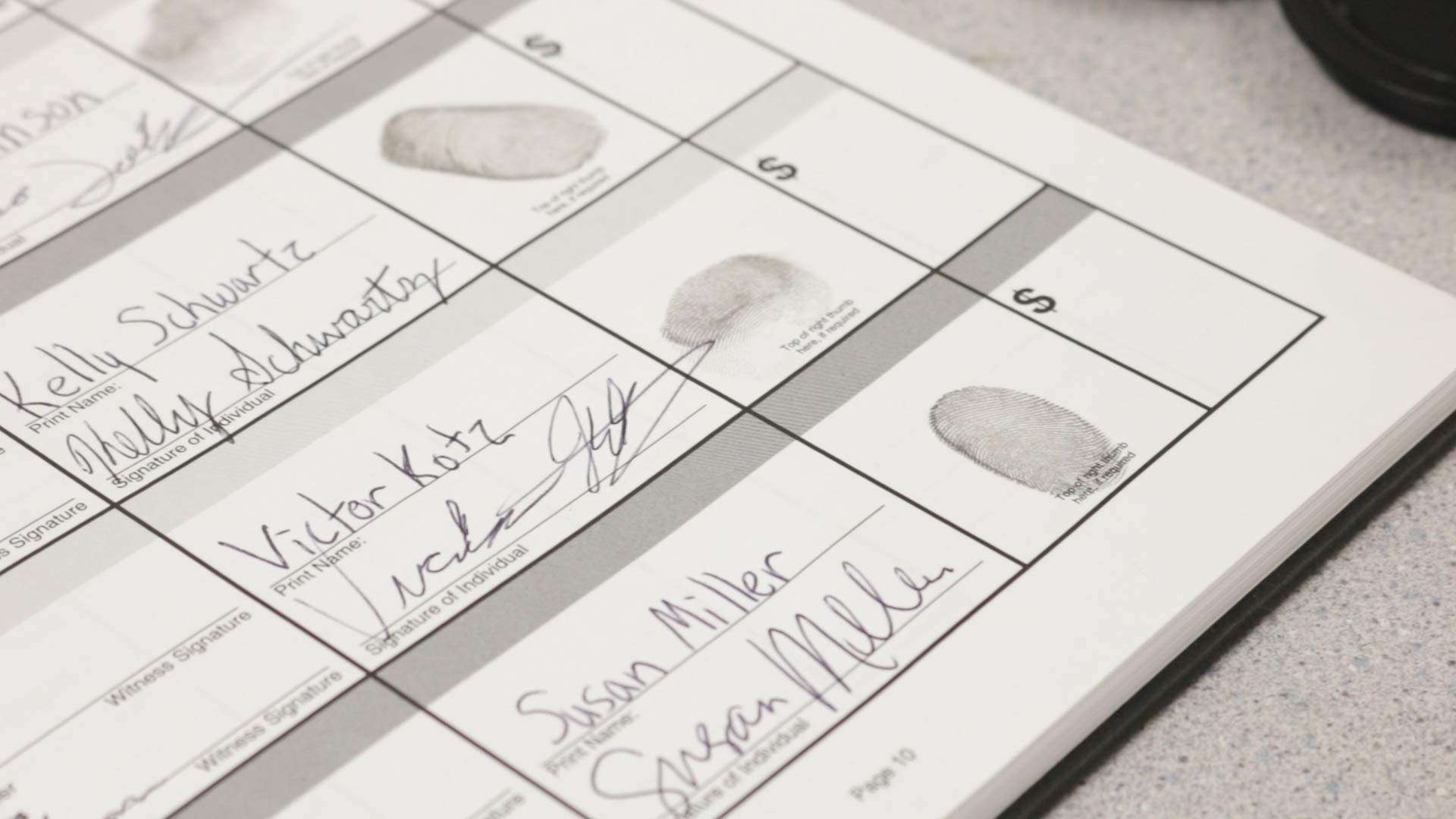 ExcelMark Inkless Thumbprint Pad - Pack of 3 | Fingerprint Kit for Background Checks, Security & ID Verification | Ideal for Offices, Schools & Notary Services