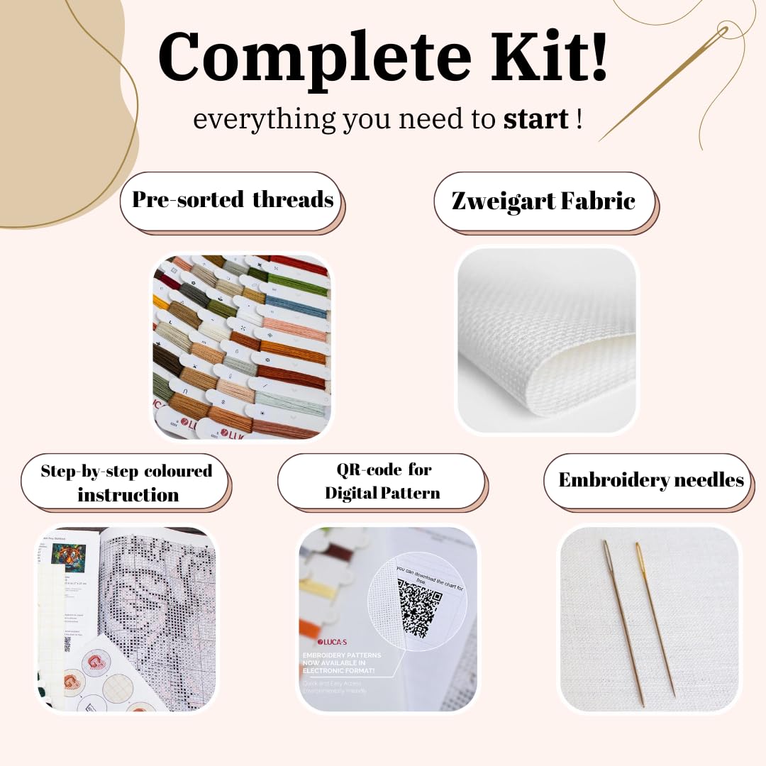 Luca-S Small Hoop Kits for Jewelry Making - DIY Earring Craft Supplies for Women | Perfect for Handmade Gifts, Craft Parties & Fashion Accessories