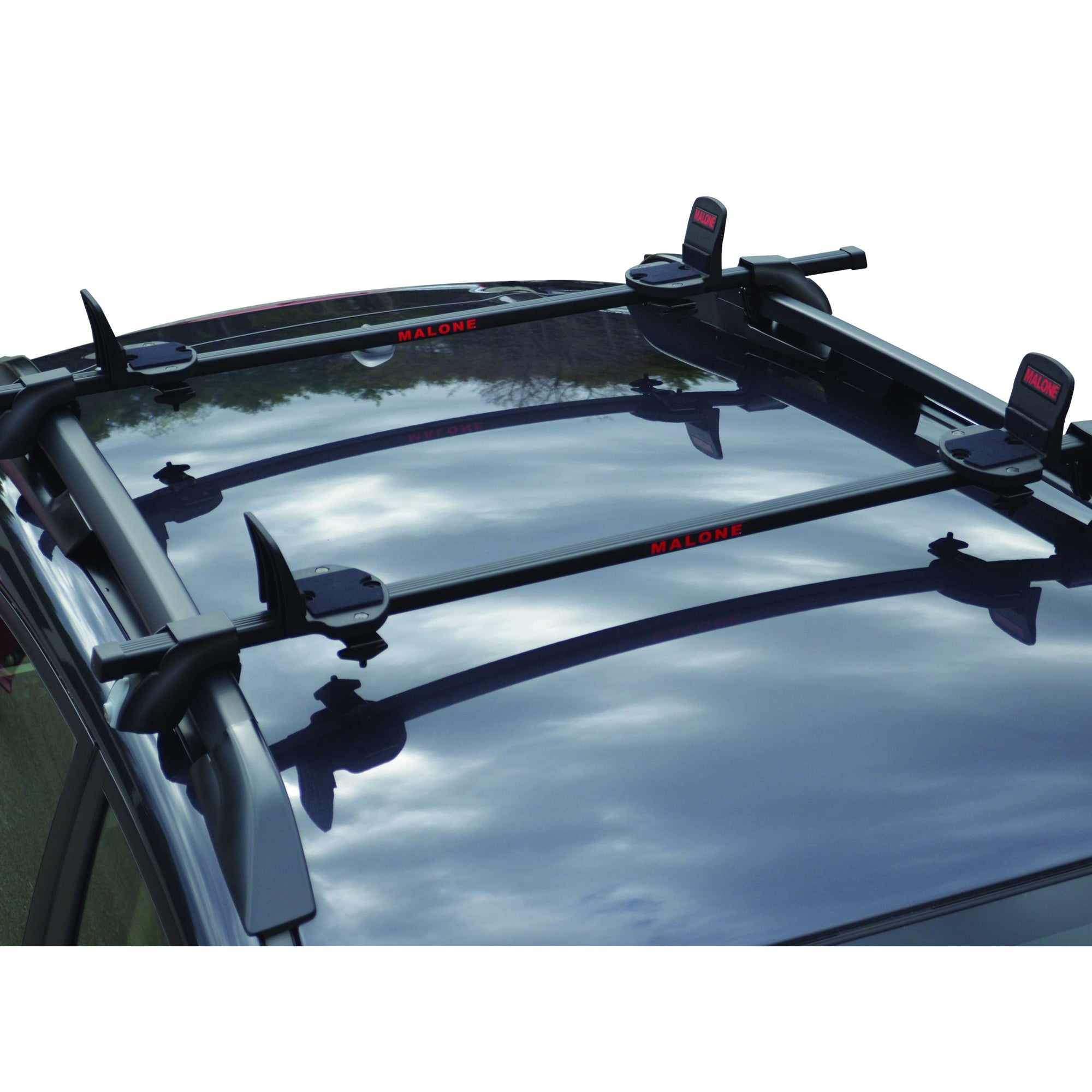 Malone BigFoot Pro Canoe Roof Rack MPG112MD - Heavy Duty Kayak Carrier for Cars, SUVs & Trucks - Secure Canoe Transport System with Universal Fit - Perfect for Camping, Fishing & Outdoor Adventures