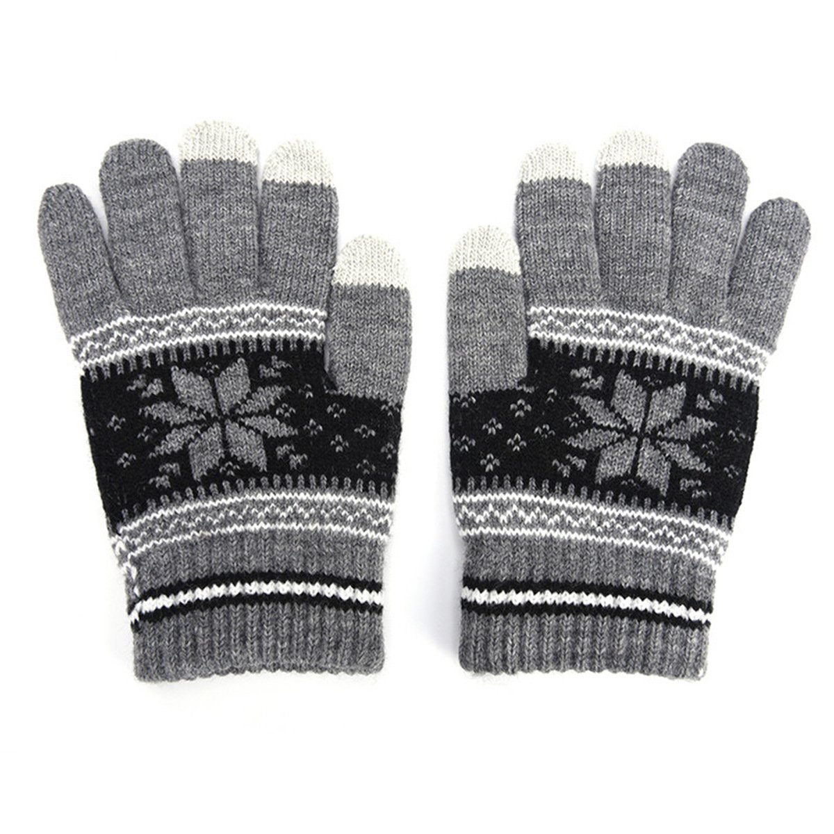 CozyLKX Women's Winter Warm Knit Gloves - Touchscreen Texting & Driving Gloves for Ladies - Perfect for Cold Weather, Commuting, and Outdoor Activities
