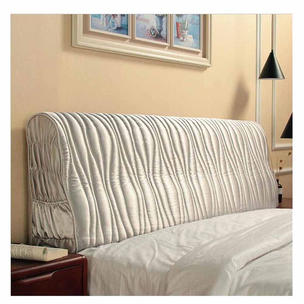 Luxury Quilted Headboard Slipcover - Silky Smooth, Thick Cotton Dustproof Stretch Cover for Bed Headboard Protector | Perfect for Master Bedroom, Guest Room & Home Decor Upgrade