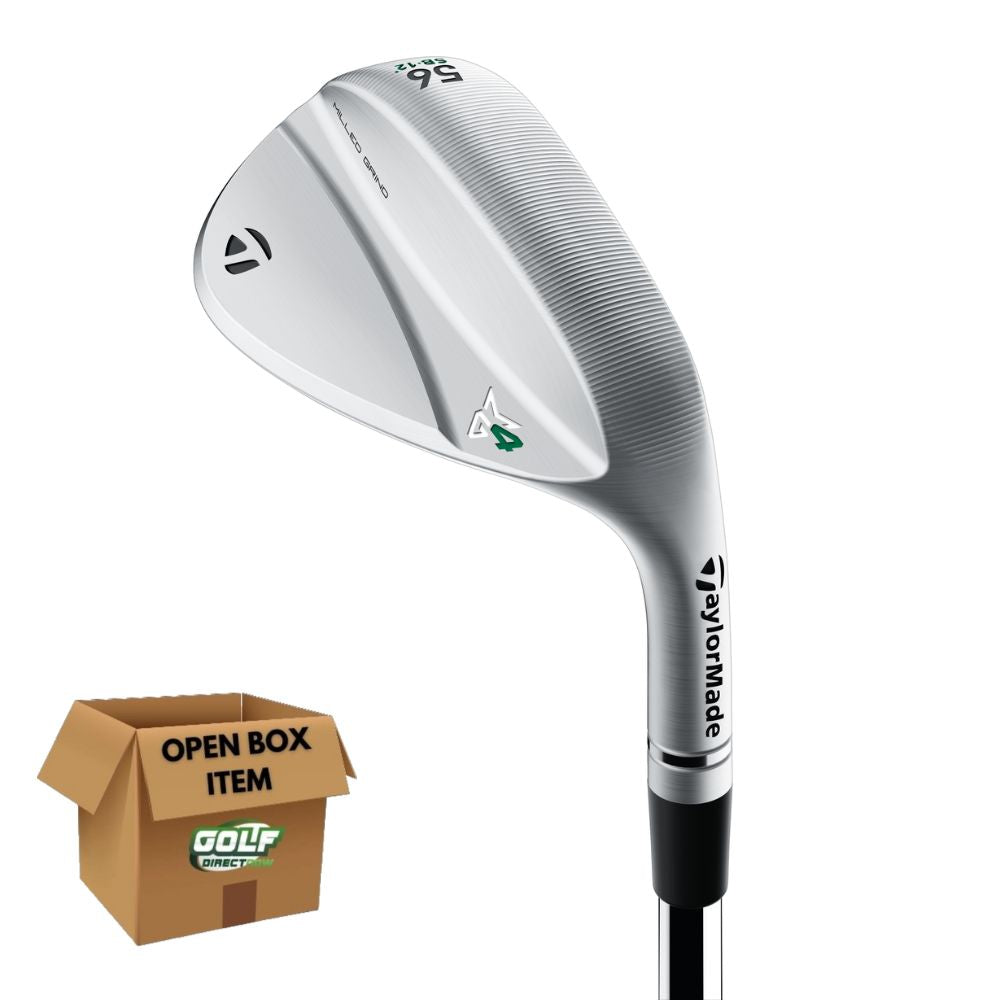 TaylorMade MG4 Chrome Wedge 56.12° Steel Stiff Flex Right Hand Golf Club - Perfect for Short Game Precision & Bunker Shots