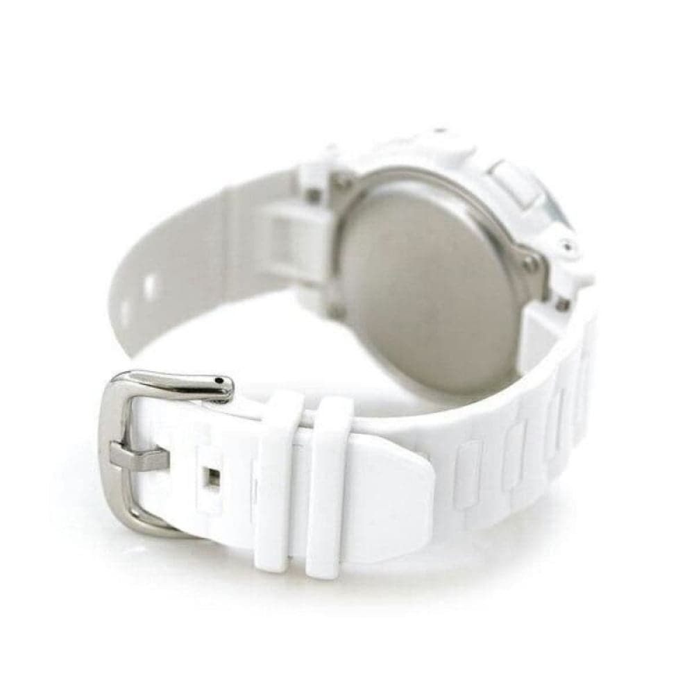 CASIO BABY-G BGA-150FL-7ADR Women's Digital Sport Watch - White Resin Strap, Shock Resistant, Water Resistant for Swimming, Running & Outdoor Activities