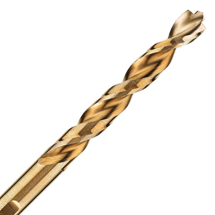 DEWALT DWA1220 5/16 Inch Pilot Point Industrial Cobalt Drill Bit - High Performance Metal Drilling for Construction & DIY Projects