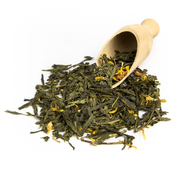 Louisiana Citrus Green Tea - Refreshing & Natural Herbal Tea Blend for Energy Boost & Relaxation - Perfect for Morning Wake-Up or Afternoon Break
