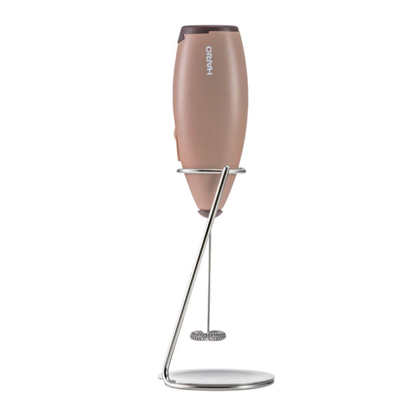 Hario Creamer Z Milk Frother - Handheld Electric Whisk for Latte, Cappuccino & Hot Chocolate - Perfect for Home, Office & Coffee Shops