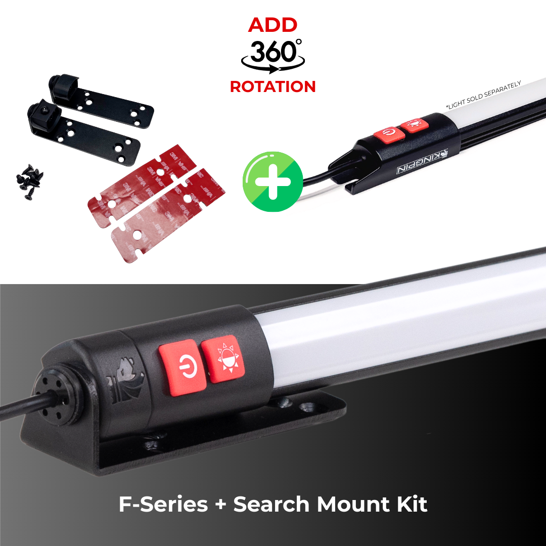 F Series Search Mount Kit - Universal Camera Mount for Hunting & Outdoor Adventures - Perfect for Trail Cameras, Binoculars & Scopes