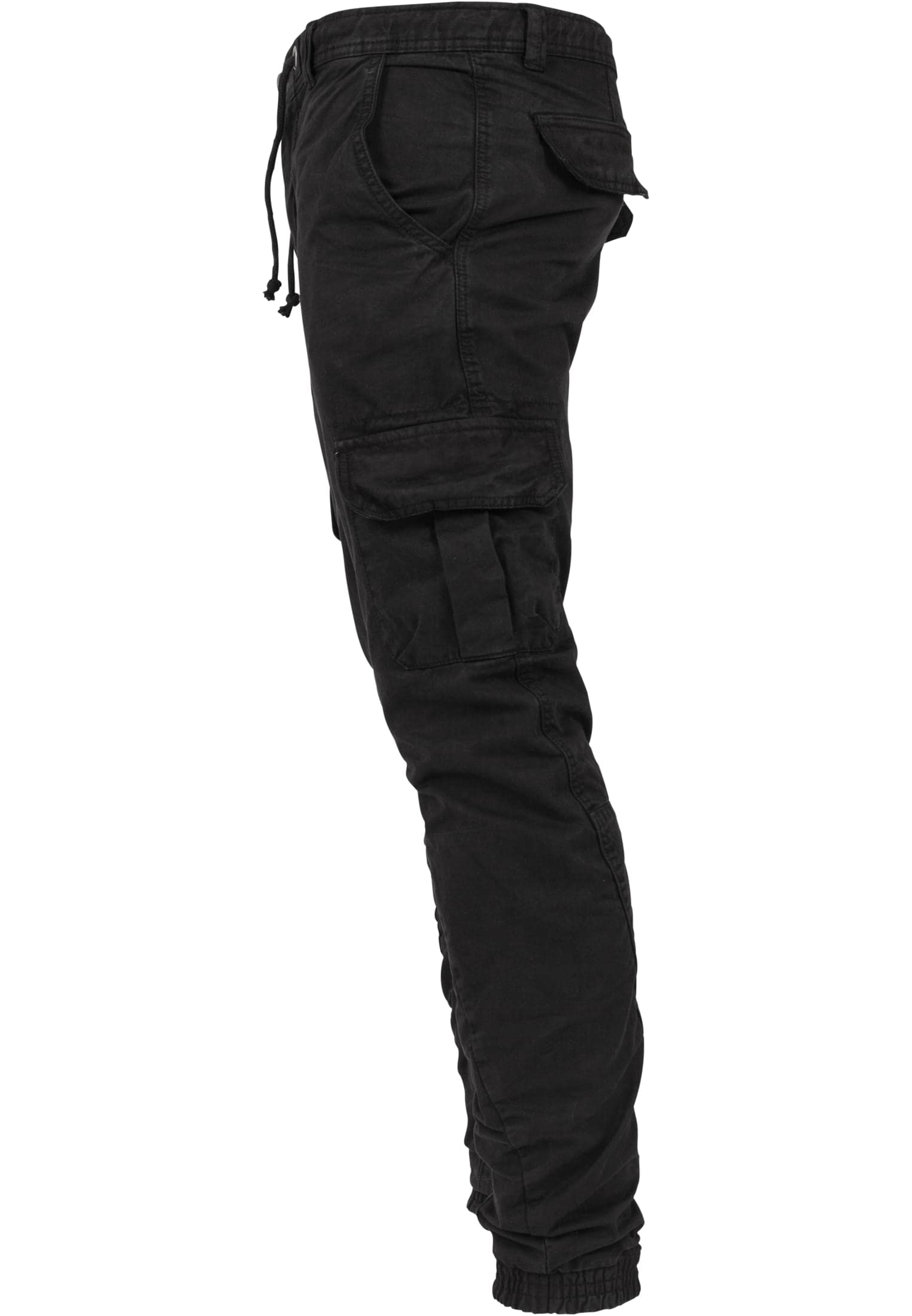 Men's Cargo Jogger Pants TB1268 - Black Large Size | Tactical Workout Pants for Hiking, Gym & Casual Wear