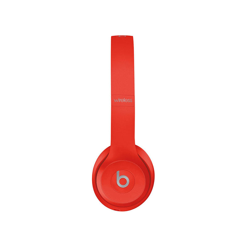 Beats Solo3 Wireless On-Ear Headphones by Dr. Dre - Red | Premium Bluetooth Headset for Gym, Travel & Music Lovers