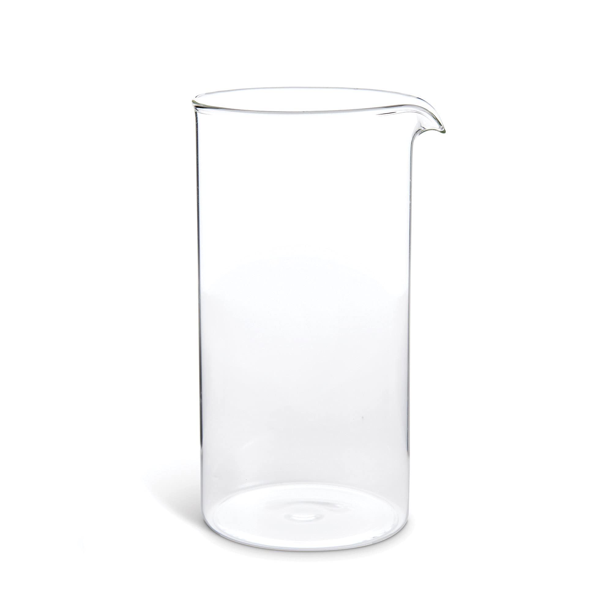 Fino 3-Cup 12-Oz Stainless Steel French Press Coffee Maker Replacement Carafe - Compatible with Most Coffee Presses | Perfect for Home, Office & Camping Brewing