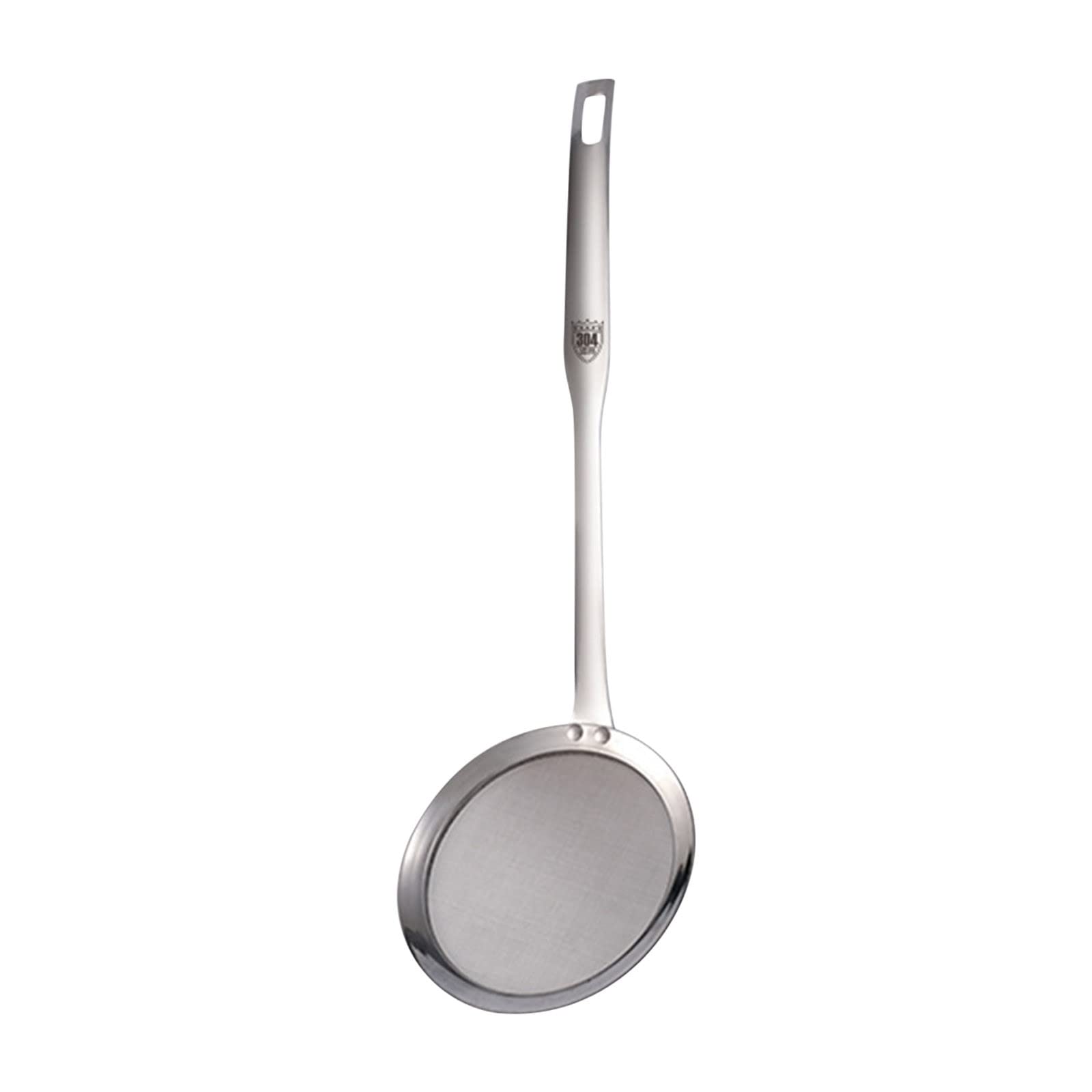 YaYiYa Stainless Steel Oil Scoop - Fine Mesh Screen Oil Separator & Filter for Cooking, Frying - Perfect for Kitchen, Restaurants, and Outdoor BBQ