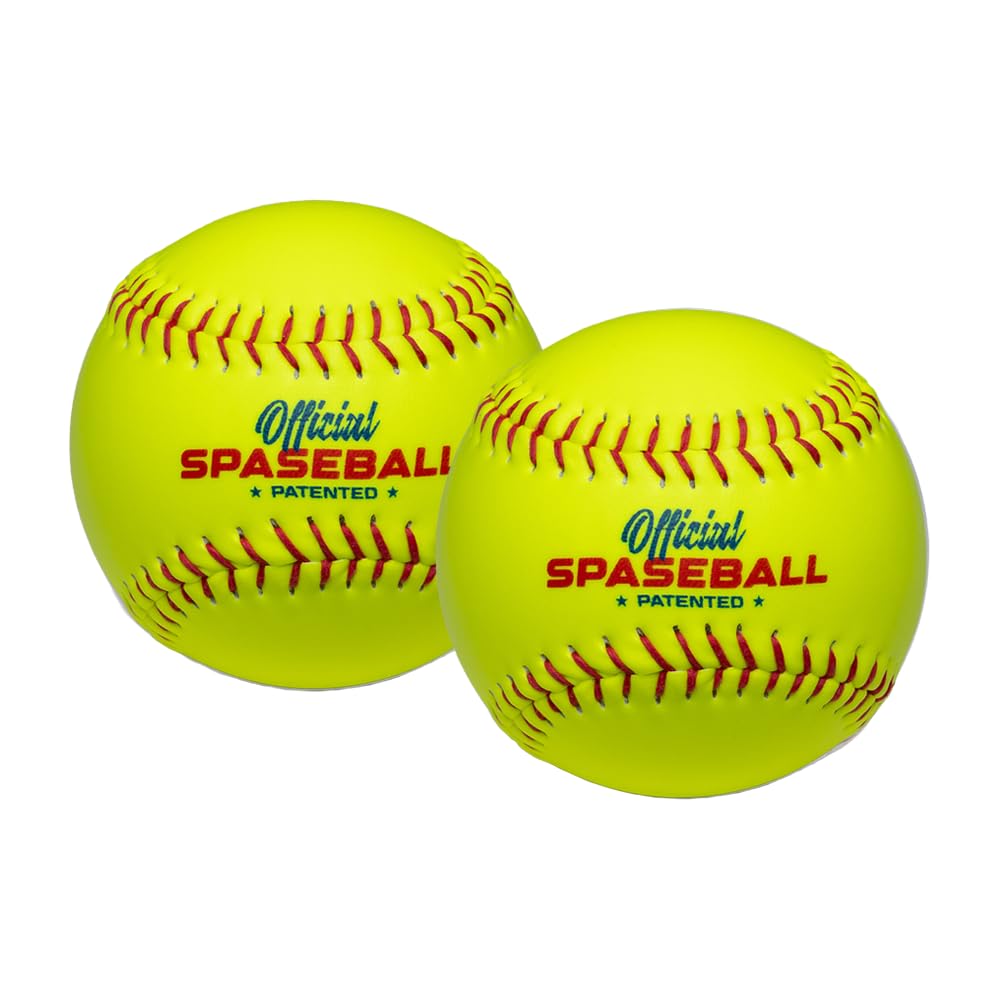 SweetSpot Plastic Softball Practice Balls | Durable & Lightweight Softballs for Youth, Kids, Teens & Adults | Perfect for Backyard Games, Training & Outdoor Sports Activities