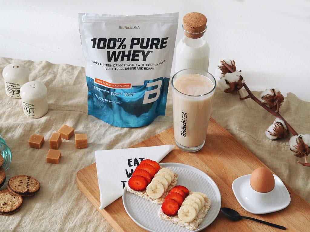 100% Pure Whey Protein Powder Cookies & Cream Flavor - 5lb (2270g) for Muscle Recovery & Post-Workout Nutrition | Ideal for Gym, Fitness & Bodybuilding
