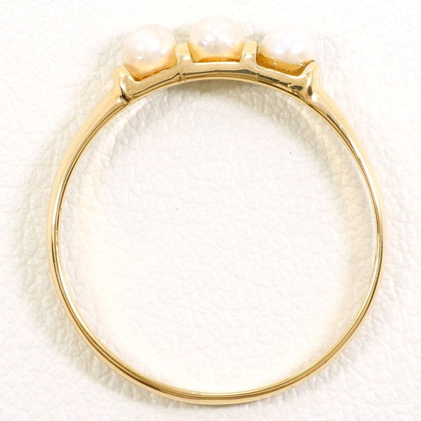 18K Yellow Gold Pearl Ring for Women - Elegant Pearl Jewelry for Weddings, Anniversaries & Special Occasions