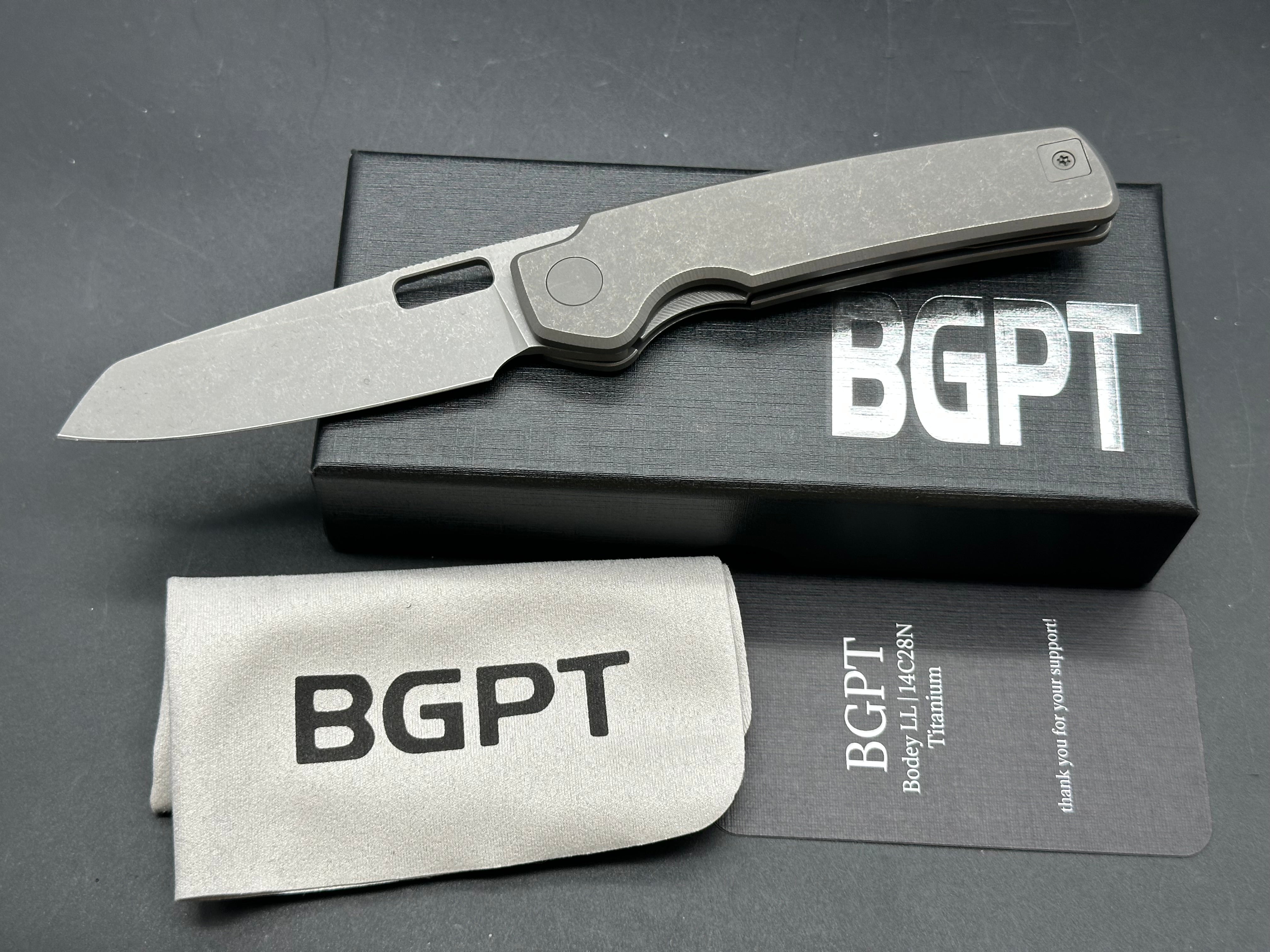 Bridgeport Bodey LL Folding Knife - 3.3