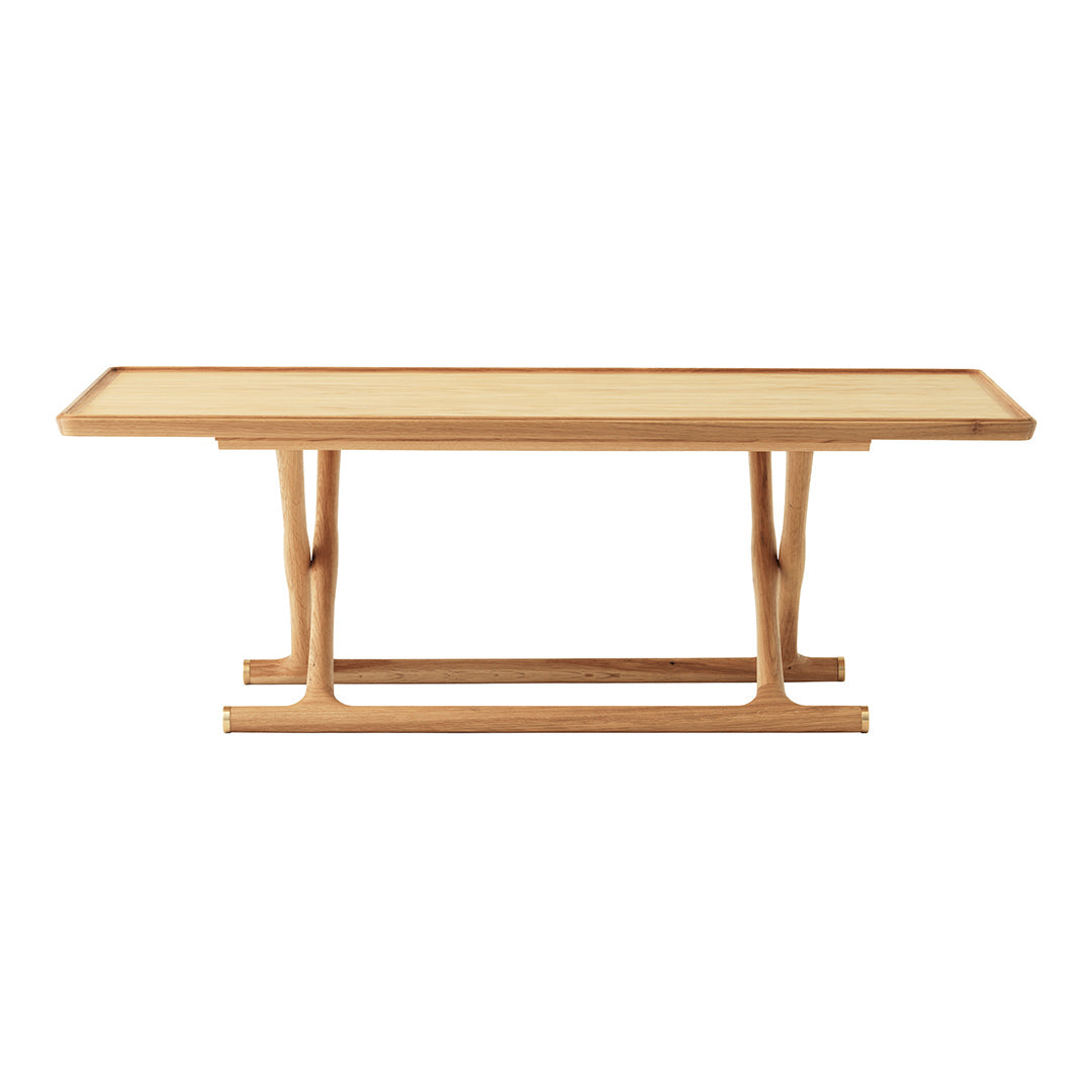 Modern Jager Coffee Table - Stylish Mid-Century Wooden Living Room Furniture for Home Decor | Perfect for Small Spaces, Apartments & Lounge Areas