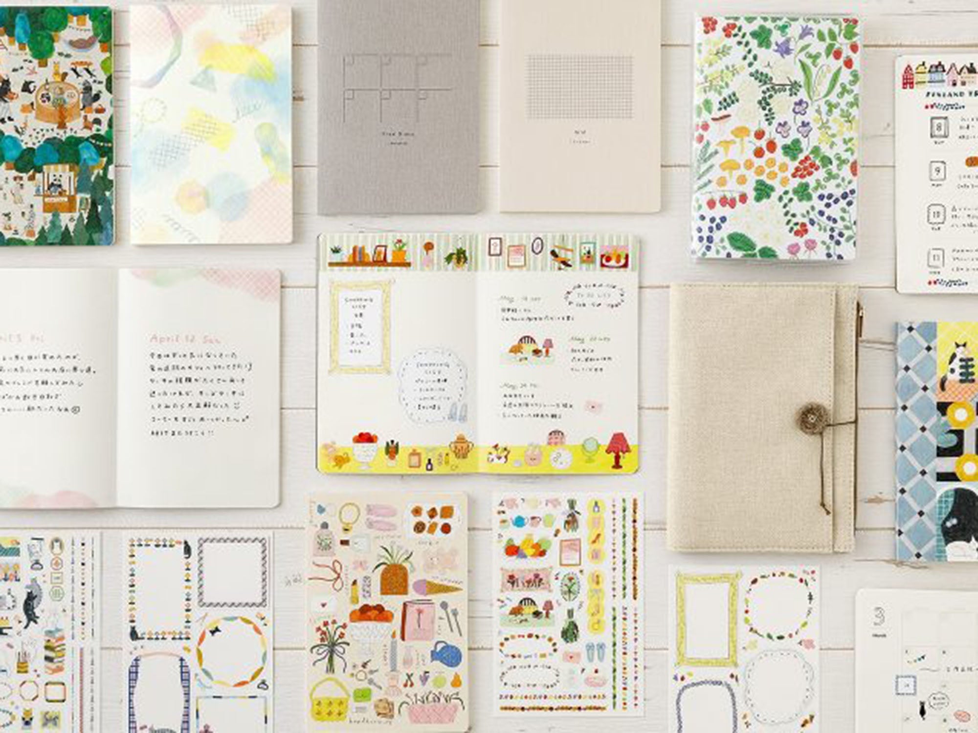 Midori Yuru Log Notebook B6 - Premium Japanese Diary for Daily Journaling, Planning & Note Taking - Perfect for Students, Professionals & Creative Writing
