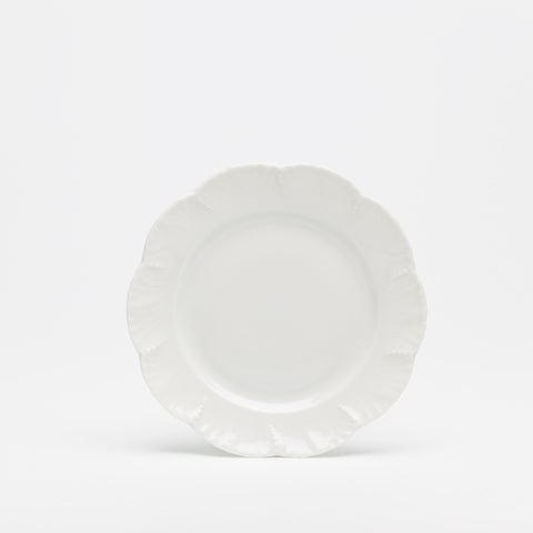 Ocean White Bread & Butter Plate Set - Elegant 8-Inch Porcelain Appetizer Plates for Breakfast, Tea Party & Dessert Serving - Perfect for Home, Restaurant & Wedding Use