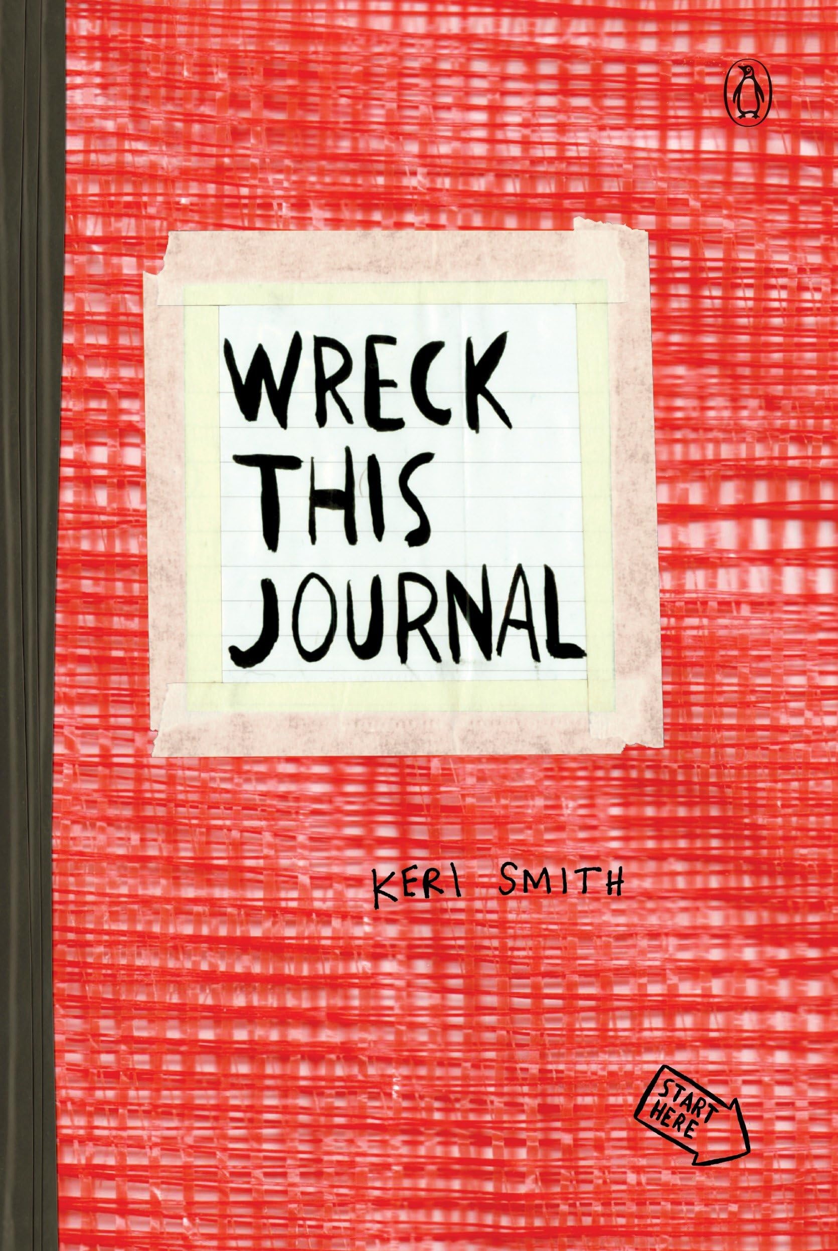 Wreck This Journal (Red) - Expanded Edition | Creative Destruction Notebook for Stress Relief & Artistic Expression | Perfect for Art Therapy, Journaling & DIY Projects