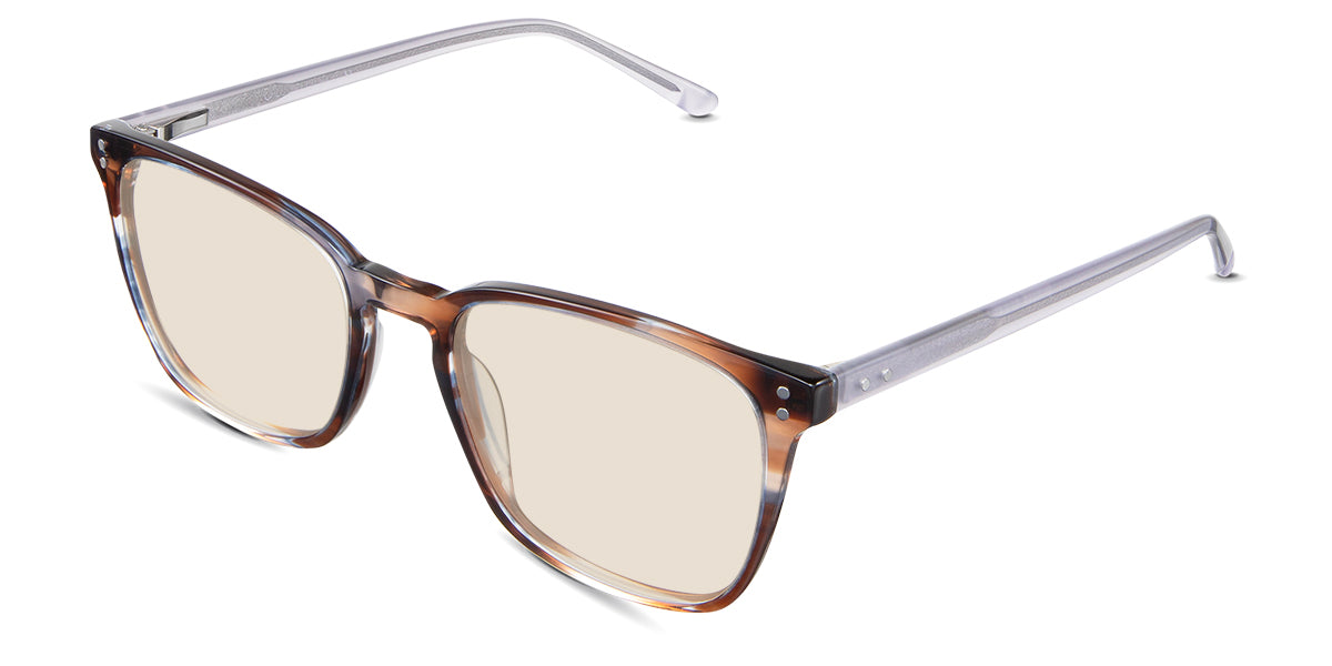 Milong Men's Prescription Tinted Glasses - Stylish & UV Protection Eyewear for Driving, Reading & Outdoor Activities
