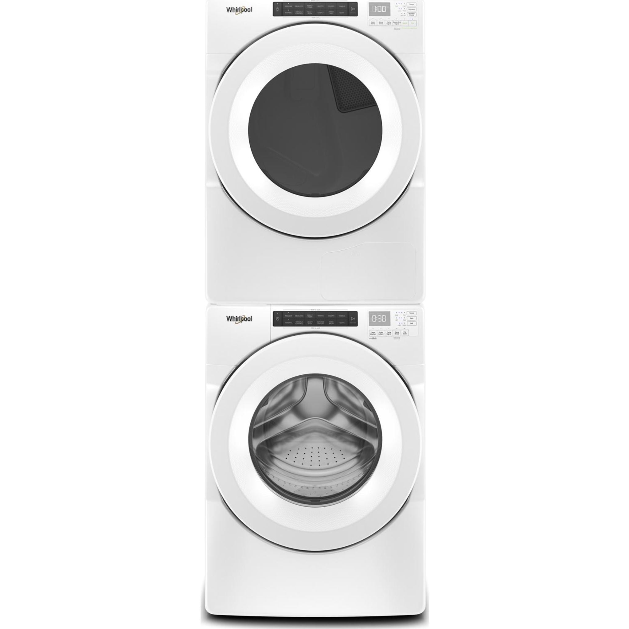 Whirlpool WFW560CHW White Front Load Washer - Energy Efficient, 4.5 cu. ft. Capacity for Large Laundry Loads | Perfect for Apartments, Homes & Laundry Rooms