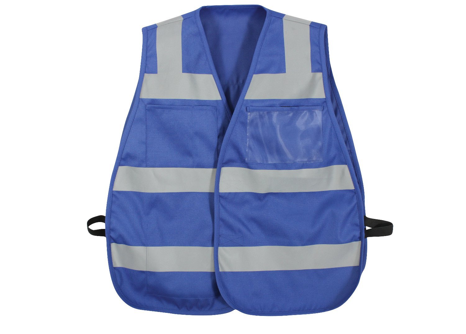 Rothco High Visibility Safety Vest with Reflective Tape - ANSI Certified for Construction, Road Work & Outdoor Activities - Blue
